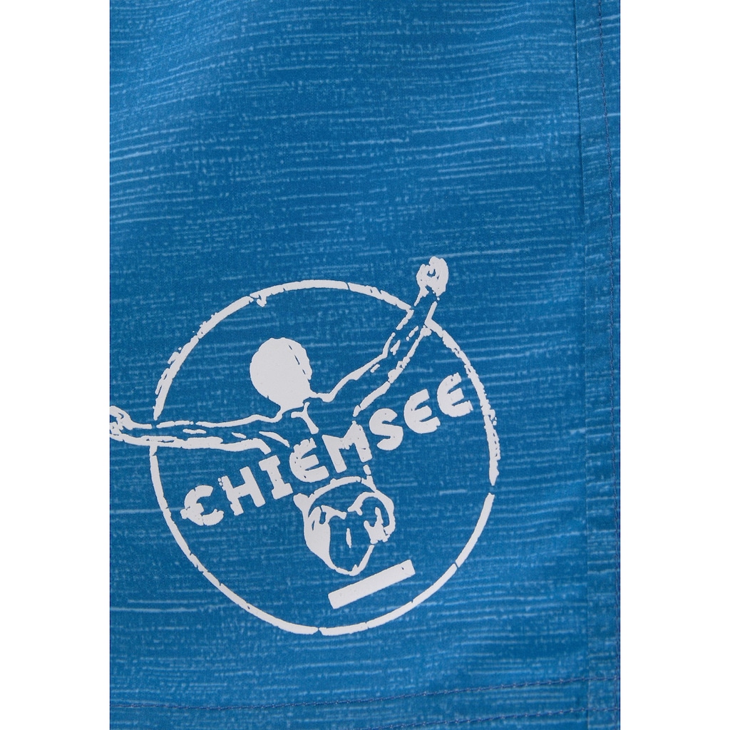 Chiemsee Badeshorts »Melange Kids«, mit Logoprint