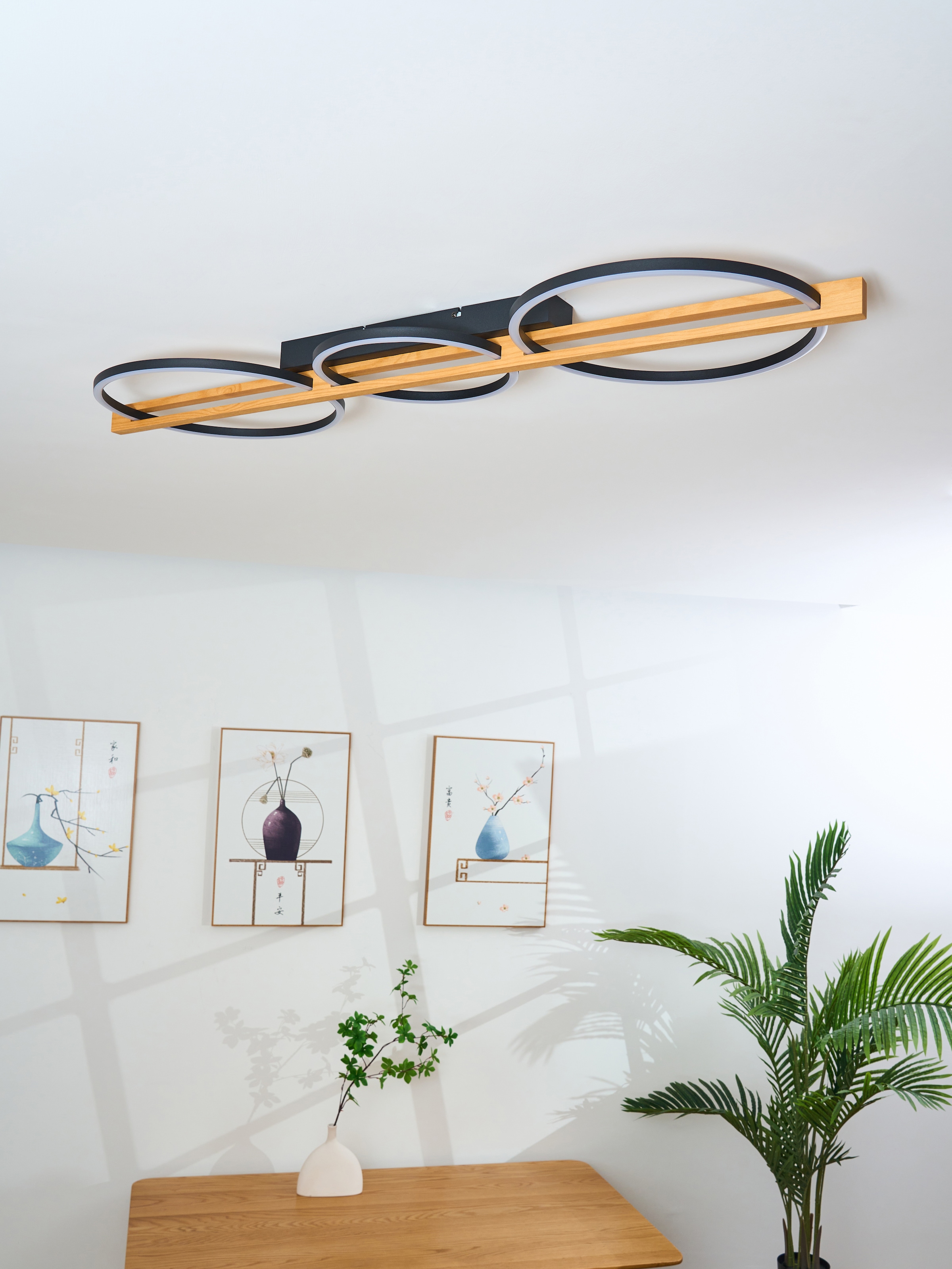 ECO-LIGHT LED Deckenleuchte »LED-Deckenleuchte TOVAK«, 3 flammig, Leuchtmittel LED-Board | LED fest integriert