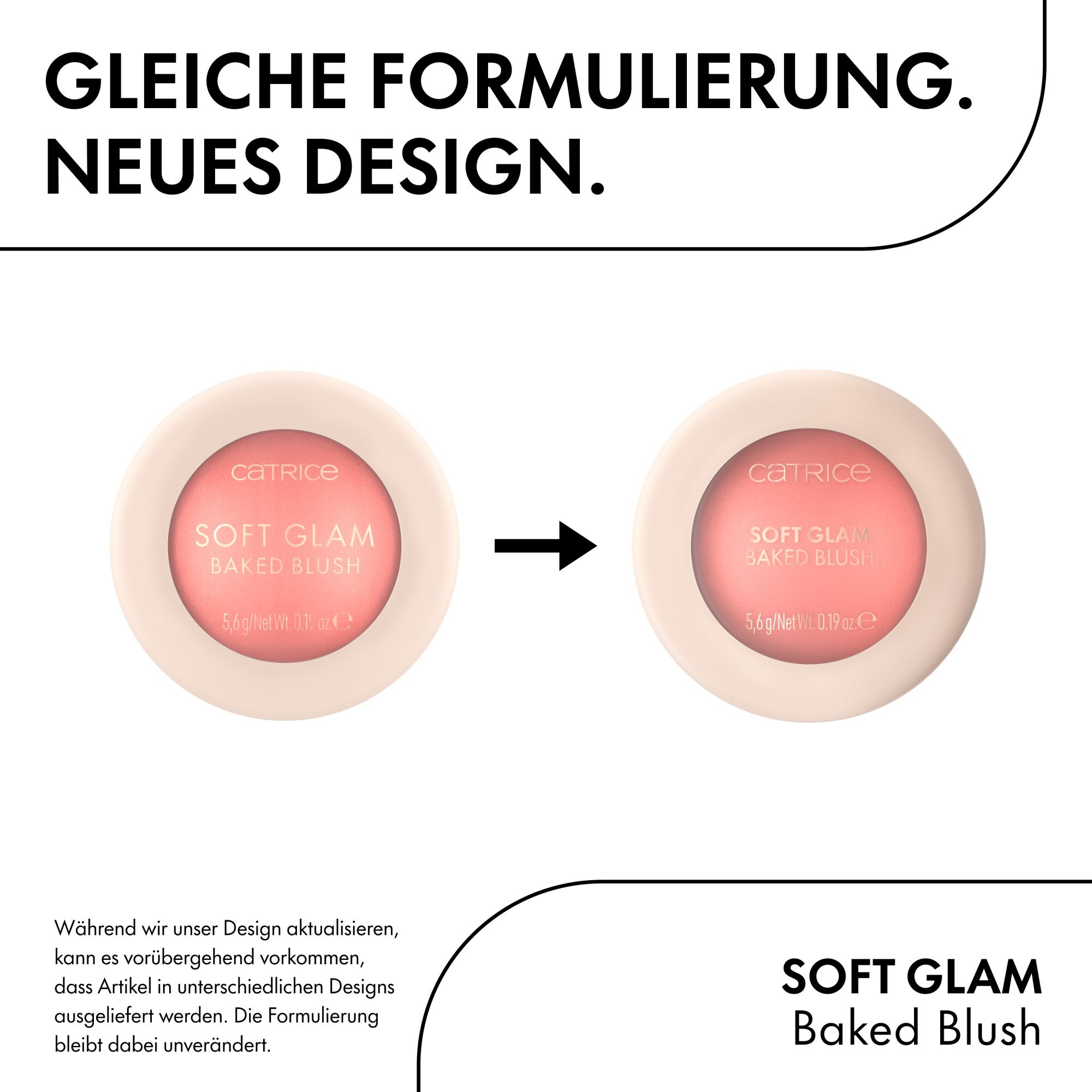 Catrice Rouge »Soft Glam Baked Blush« Eleganter Beerenton mit sanftem Schimmer für einen strahlenden Look