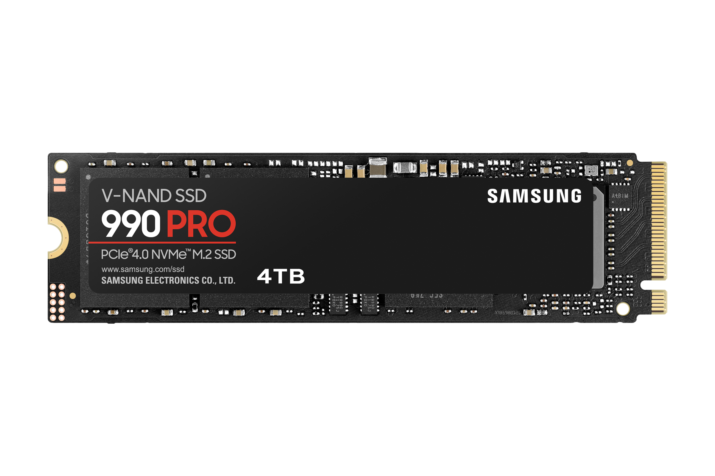 Samsung interne SSD »990 PRO«, Anschluss M.2-PCIe Gen 4.0 x4