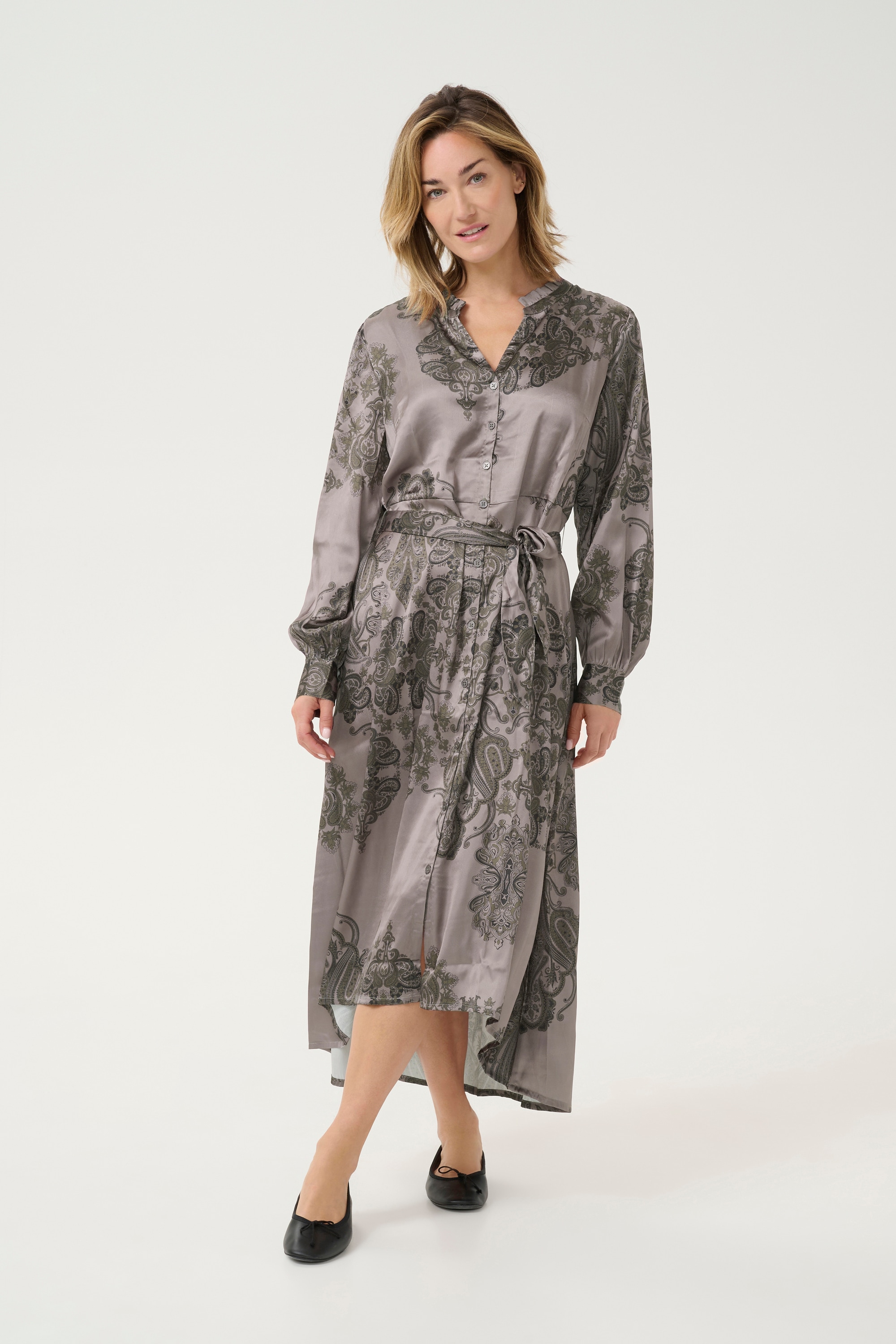 KAFFE Midikleid »Kleid BPester«