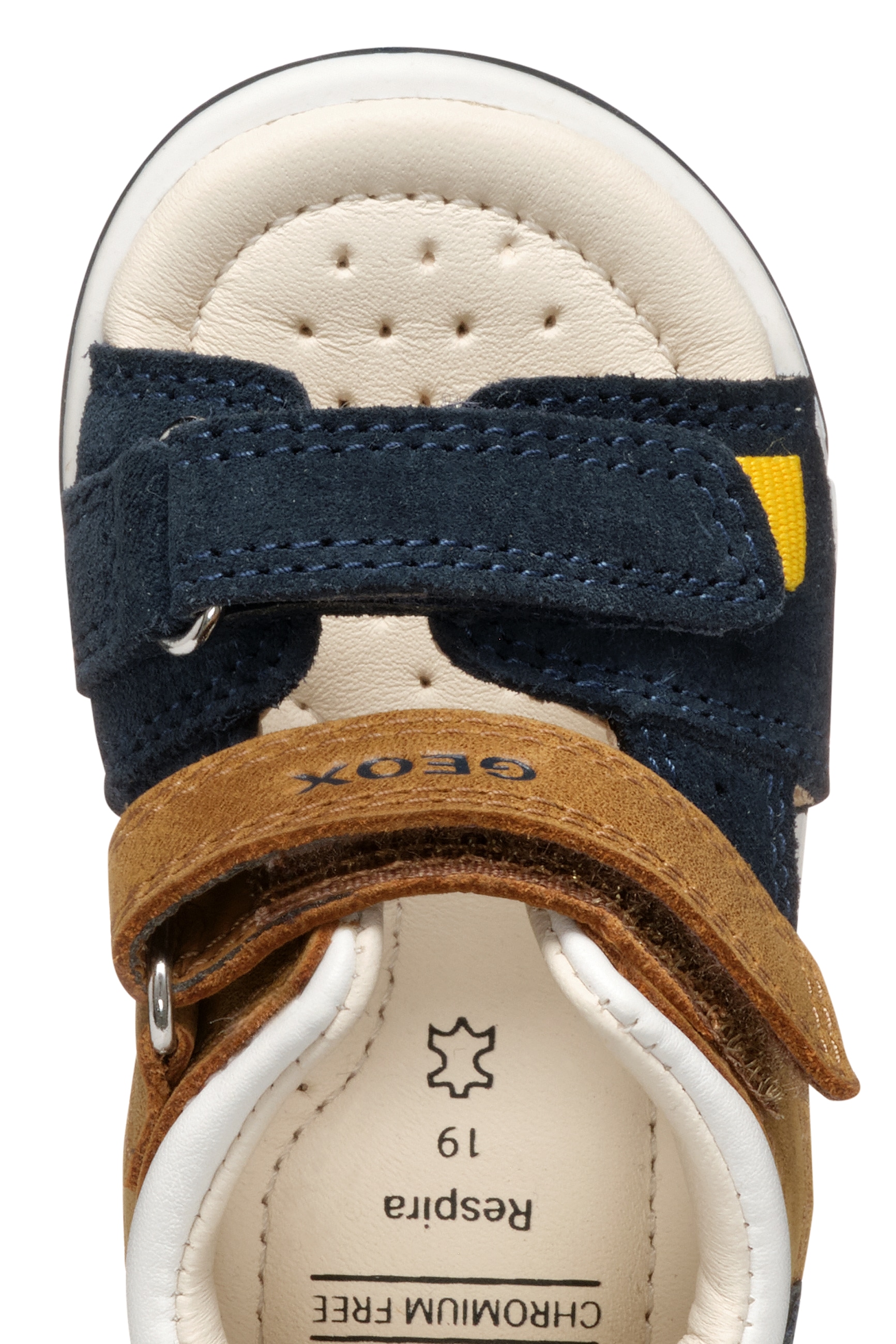 Geox Lauflernschuh »B SANDAL ZAPITO BOY«  , Babyschuh, Sandale, Trekking Schuh mit Klettverschluss
