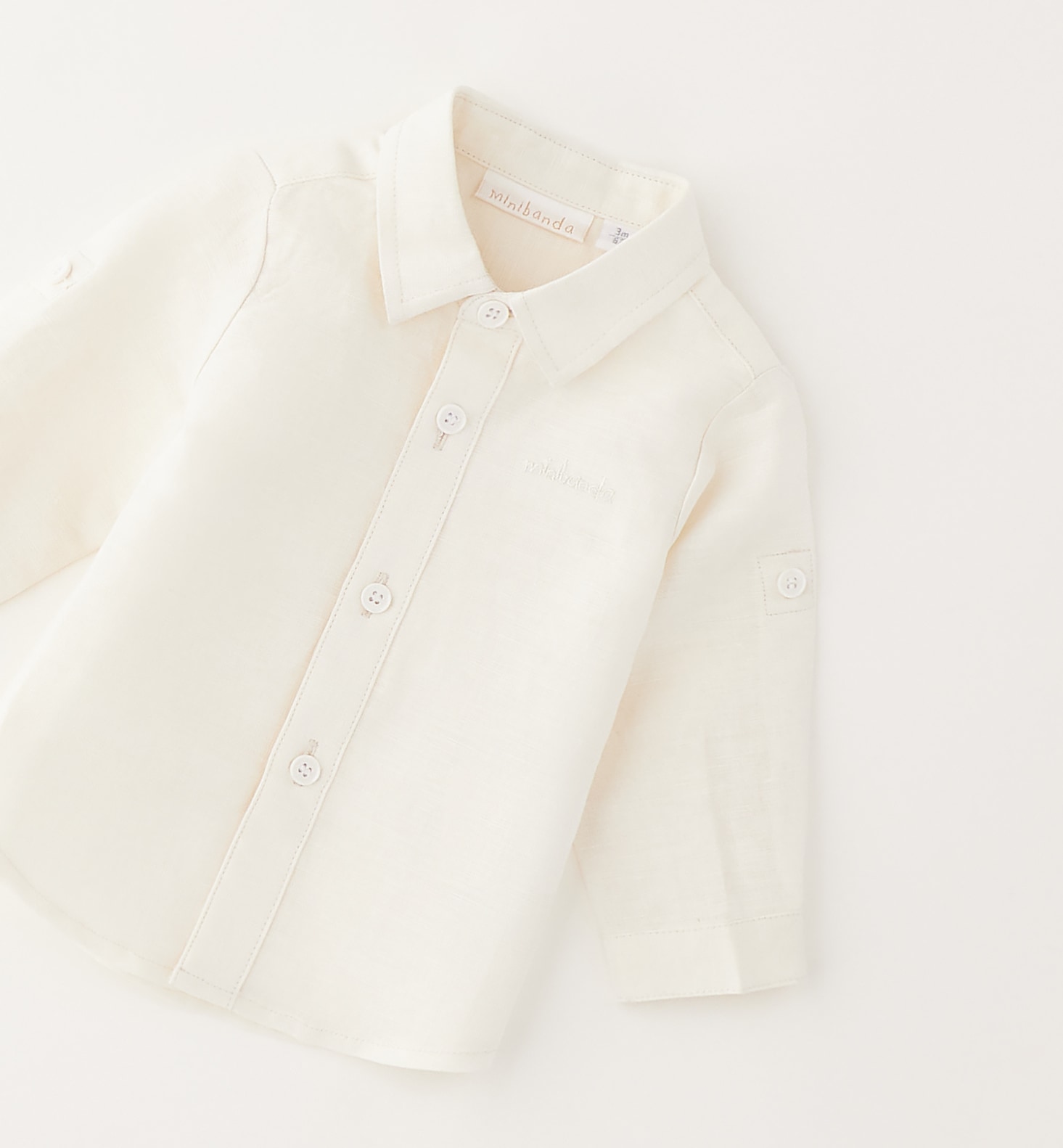 Minibanda Businessshirt »BABY BOY LONG SLEEVE SHIRT«