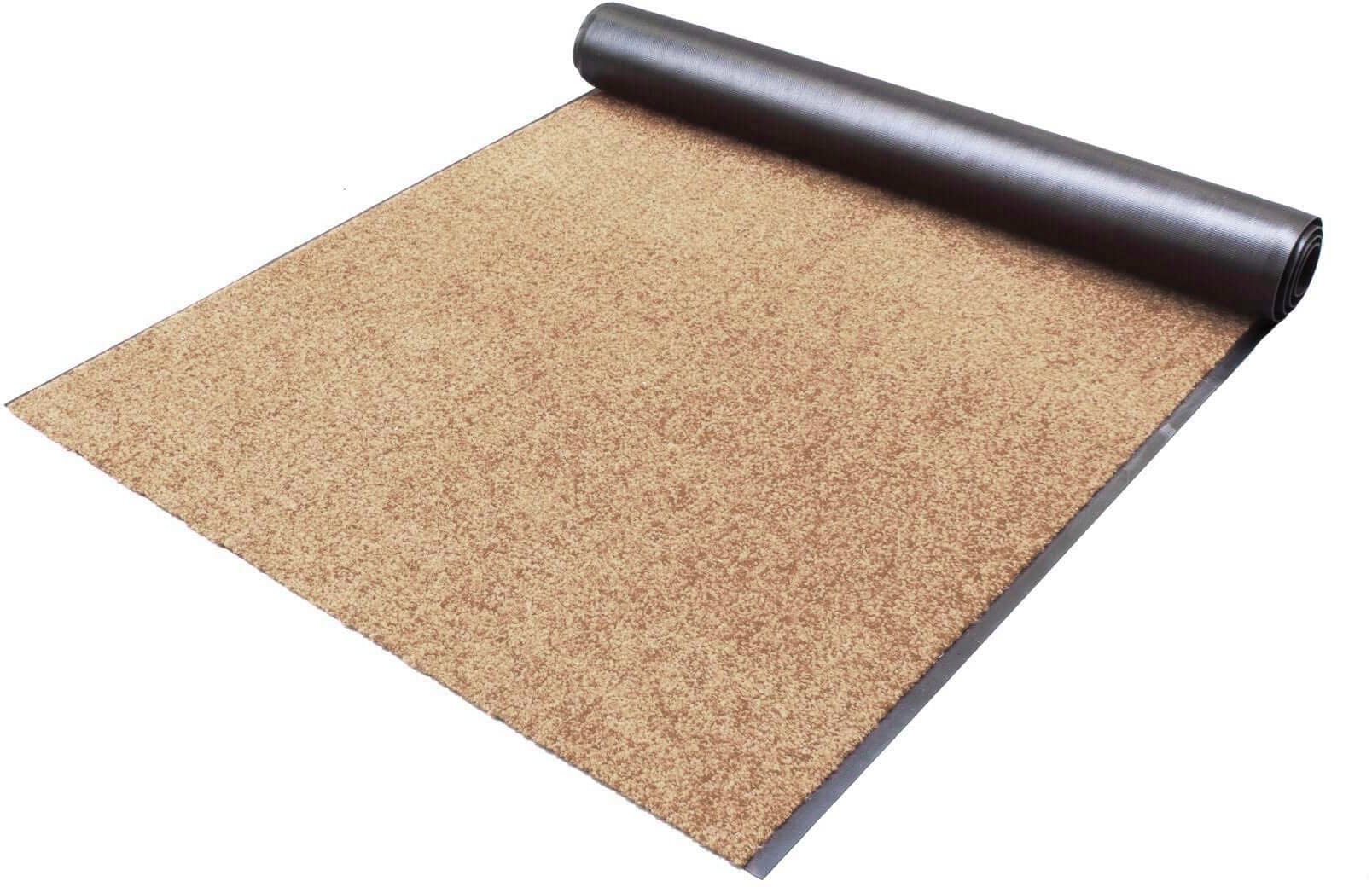 Primaflor-Ideen in Textil Läufer »Schmutzfangläufer CLEAN, Made in Belgium«, rechteckig, 9 mm Höhe, Schmutzfangmatte, Uni Farben, strapazierfähig, rutschhemmend, waschbar