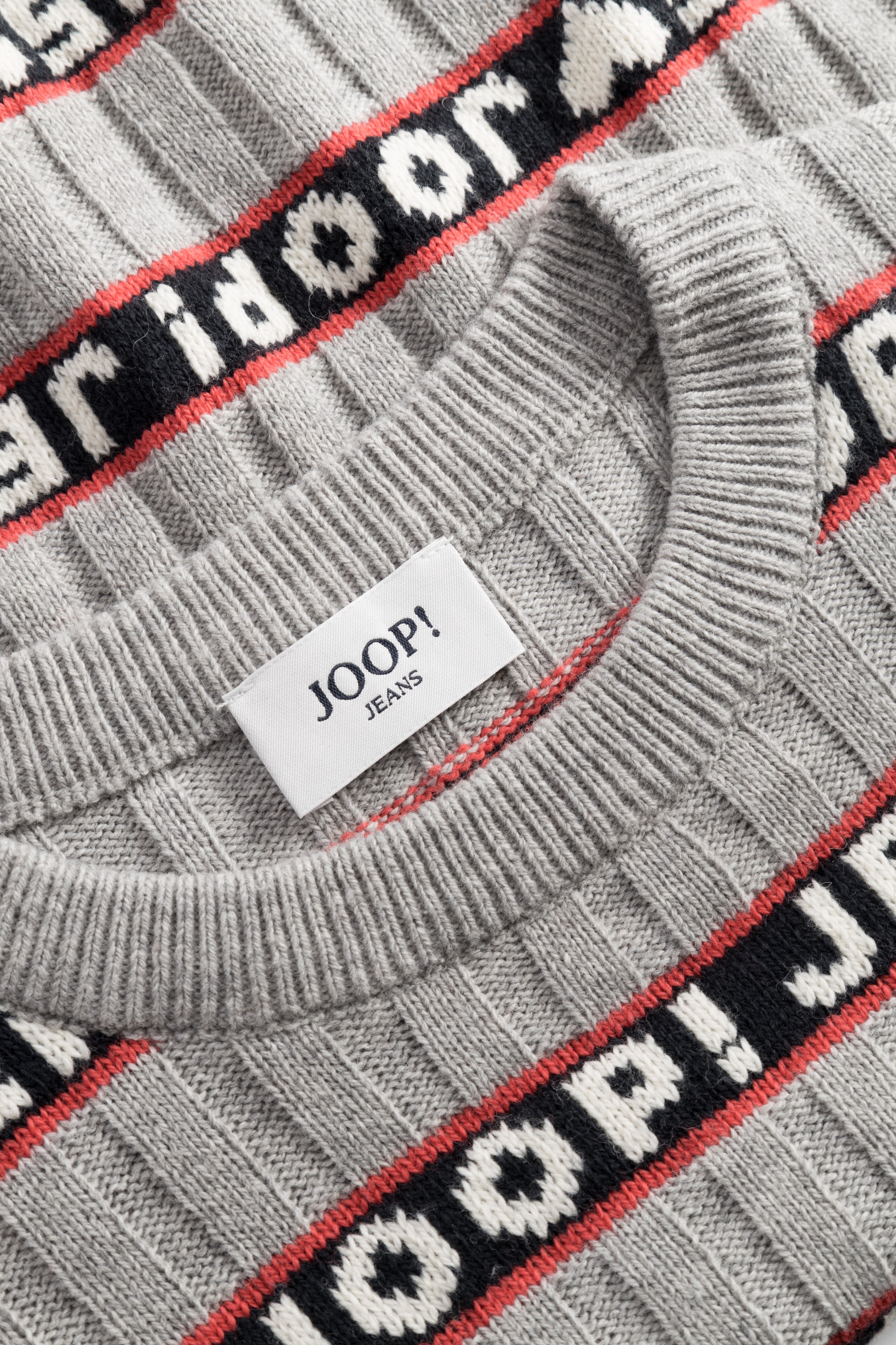 Joop Jeans Strickpullover »Karen« mit Logoprint