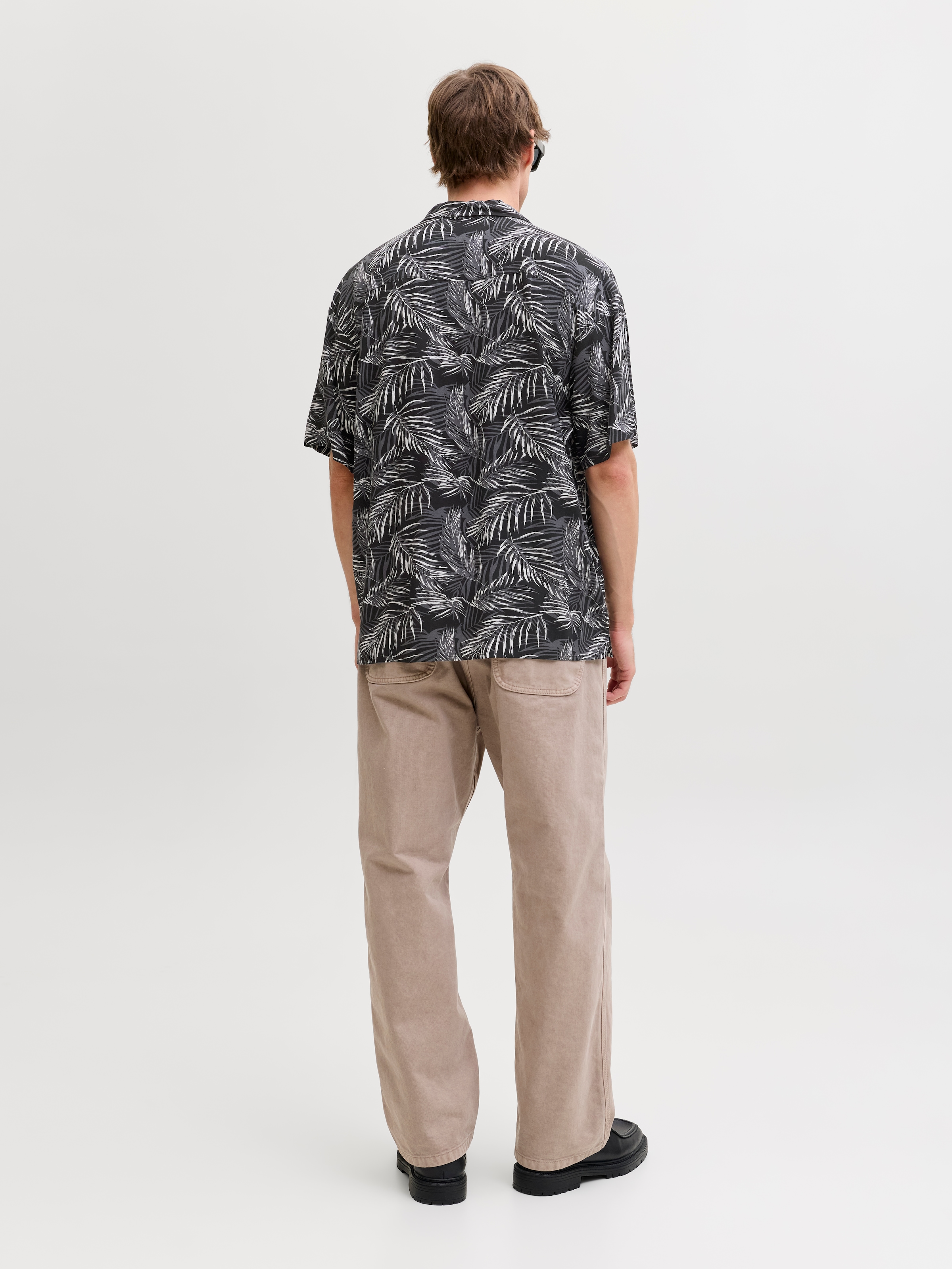 Jack & Jones Kurzarmhemd »JJEJEFF RESORT AOP SHIRT S/S LN«