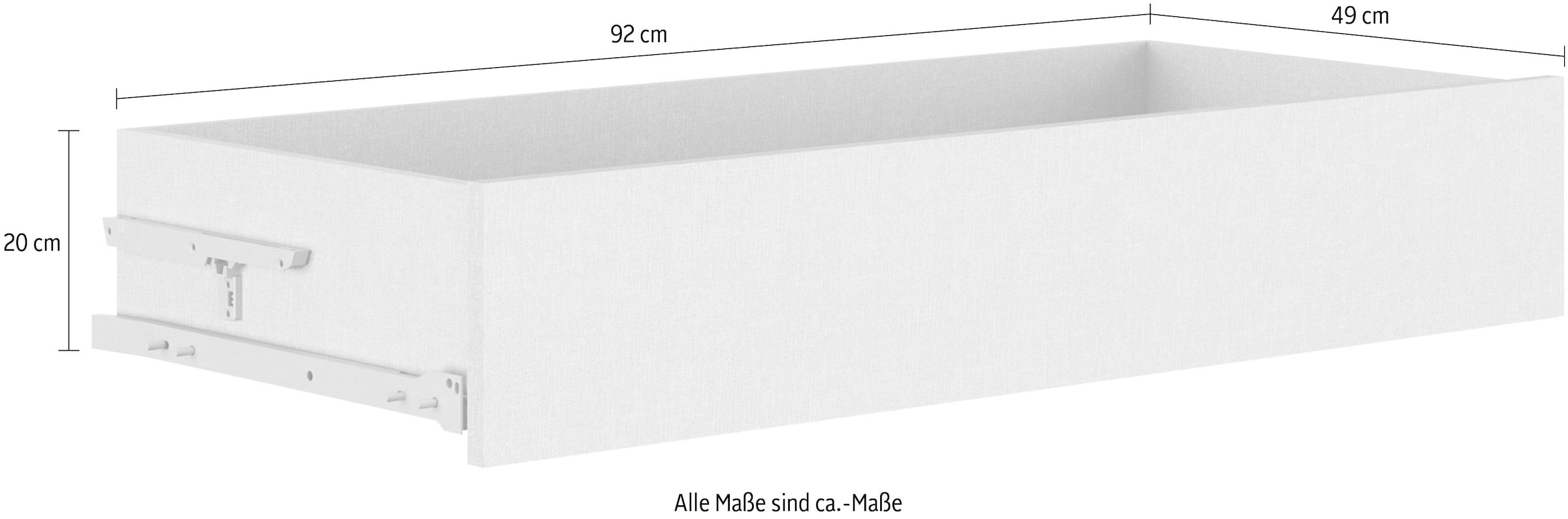 Gami Schublade »Enzo«, (1 St.), Verschiedene Module einfach zu kombinieren