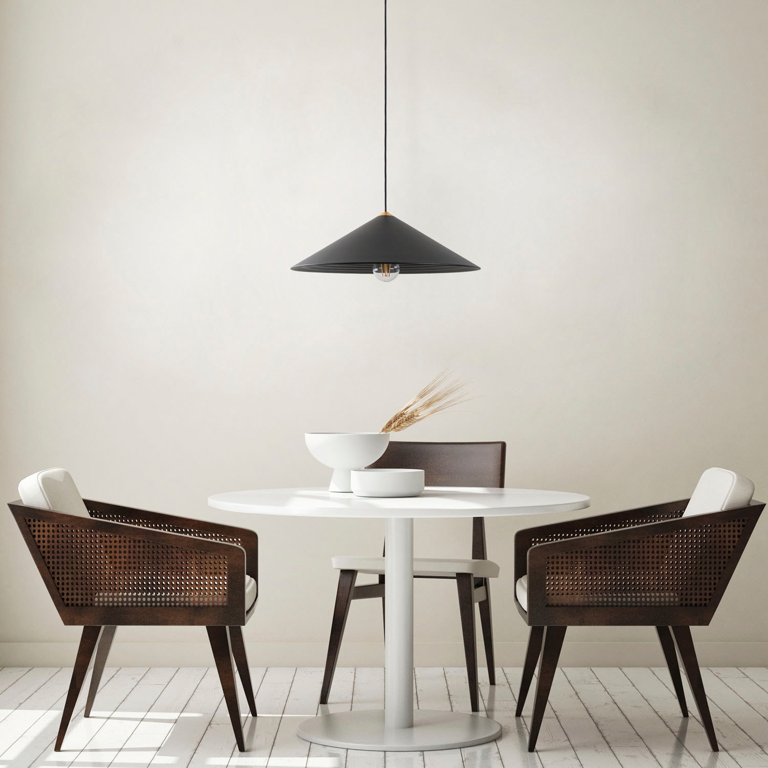 Paco Home Pendelleuchte »ROLLINA«, Pendelleuchte Esszimmer Küchenlampe Metall Industrial Design E27