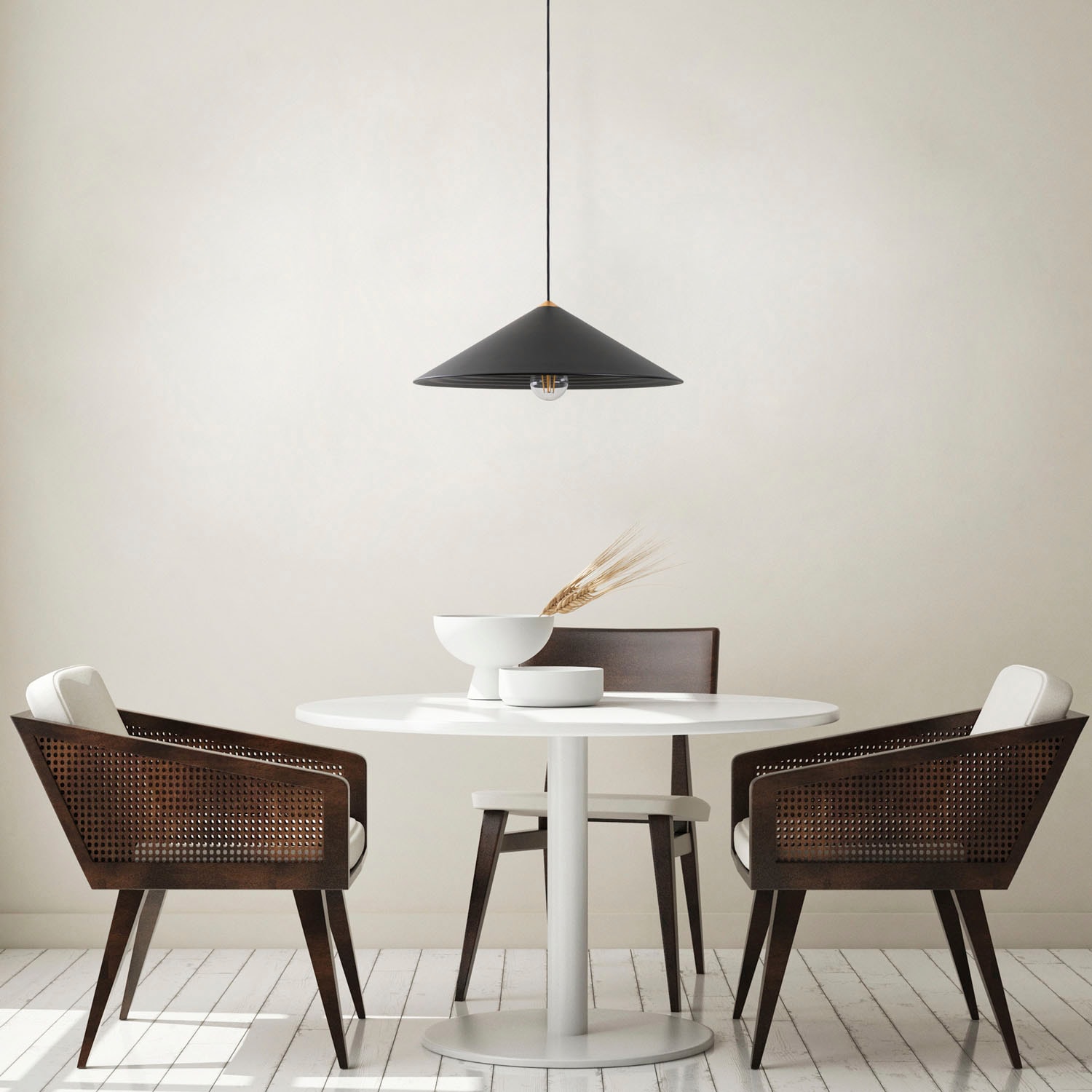 Paco Home Pendelleuchte »ROLLINA«, Leuchtmittel E27 | ohne Leuchtmittel, Pendelleuchte Esszimmer Küchenlampe Metall Industrial Design E27