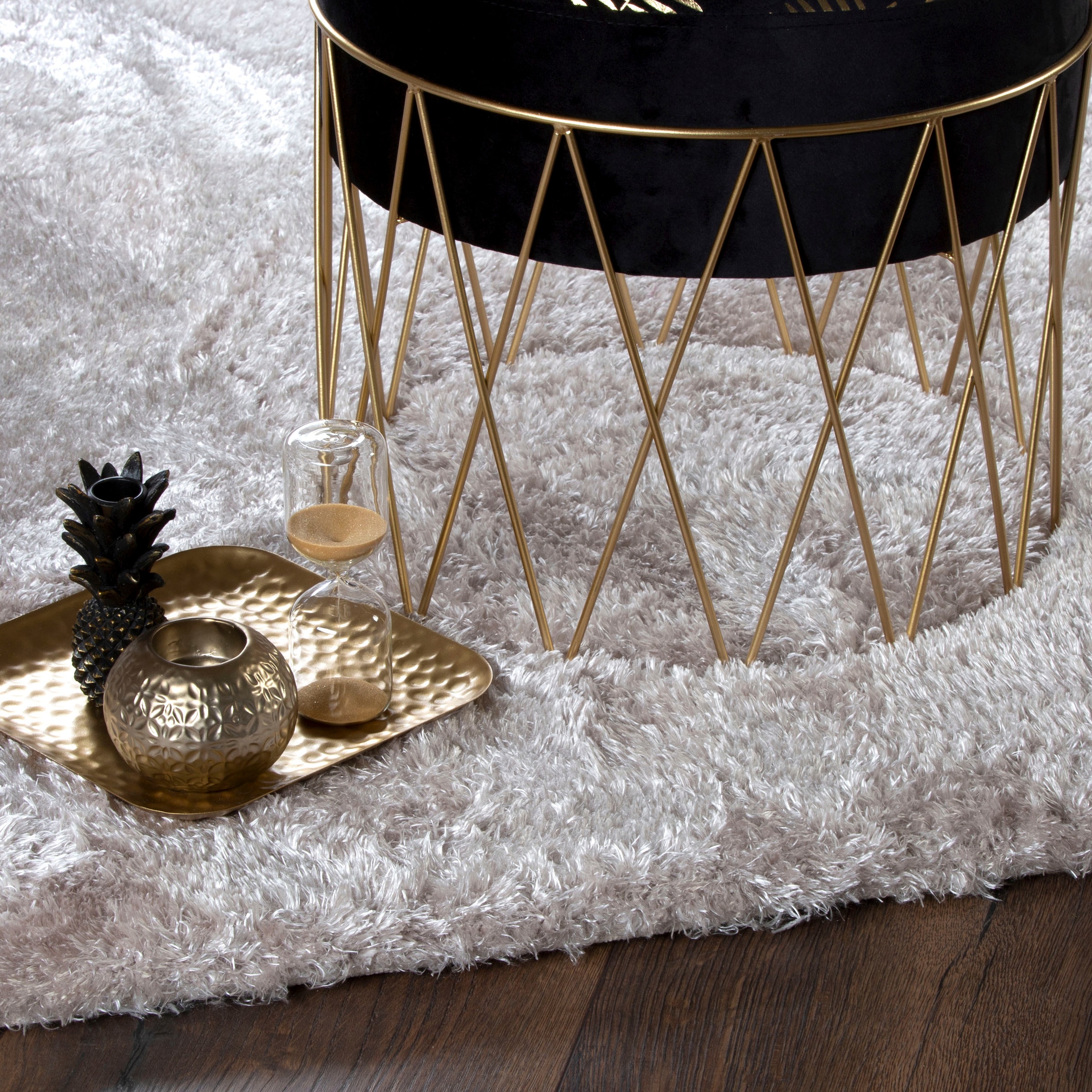 Obsession Hochflor-Teppich »Glossy 795«, rechteckig, 25 mm Höhe, sehr weicher Flor, mit Glanz-Effekt