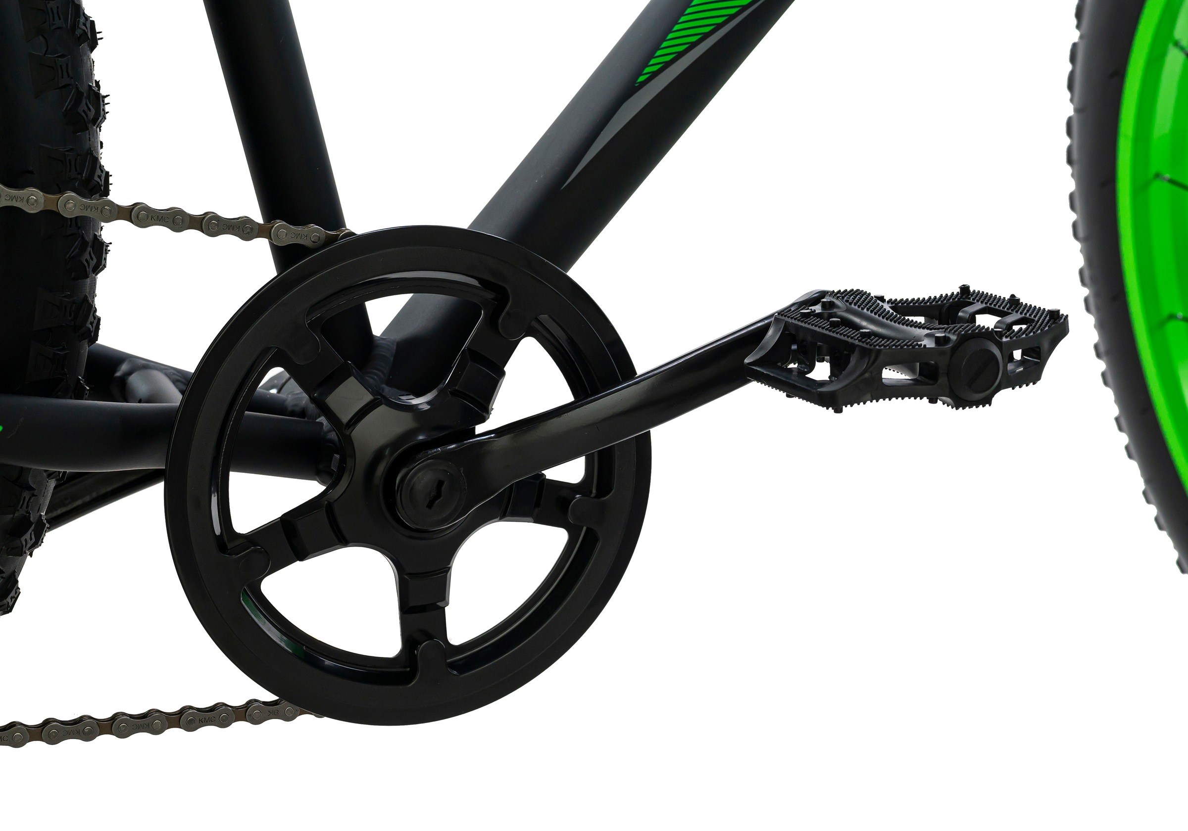 KS Cycling Fatbike »Fat - XTR«, 7 Gang, Shimano, Tourney Schaltwerk, Kettenschaltung, für Damen und Herren, Kettenschaltung