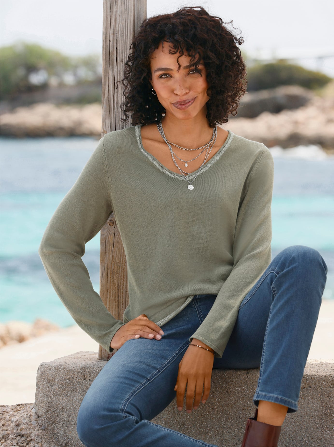 heine Strickpullover »Pullover«