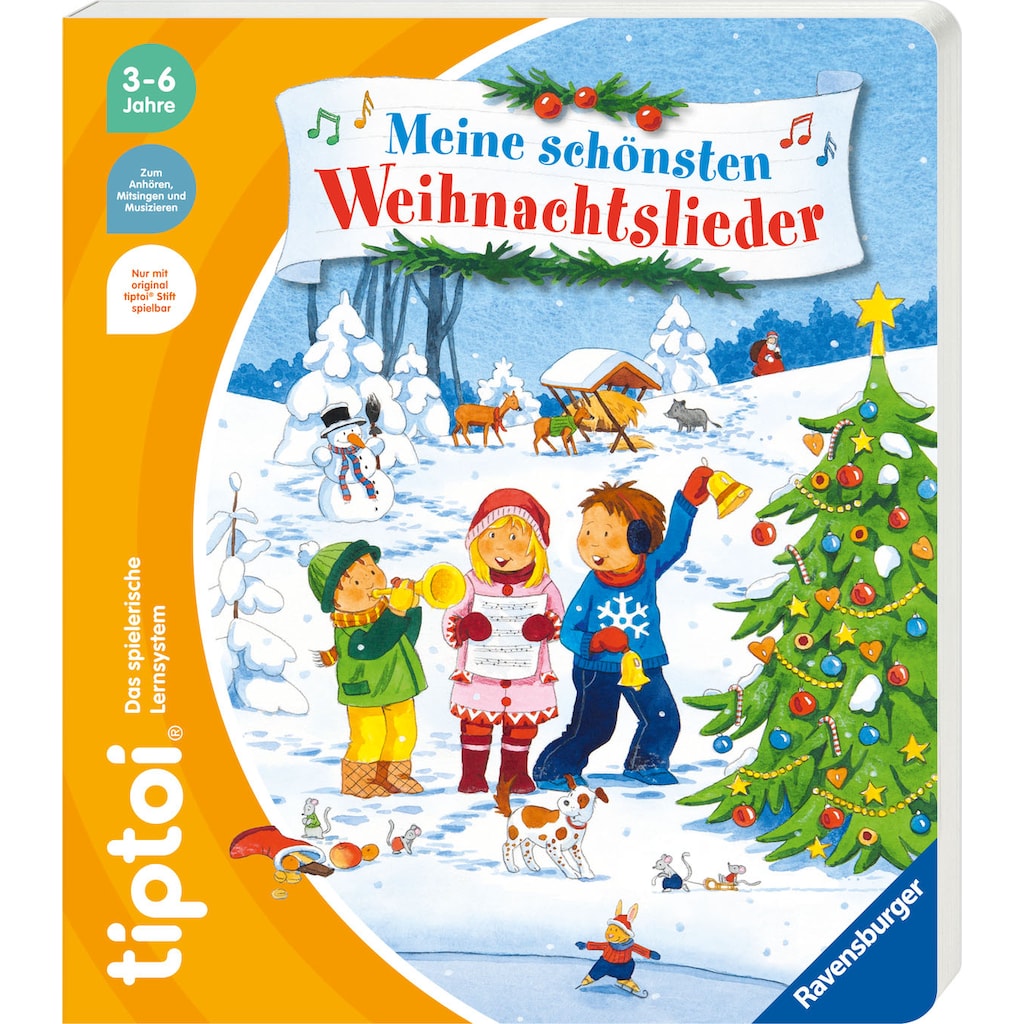 Ravensburger Buch »tiptoi® Meine schönsten Weihnachtslieder«