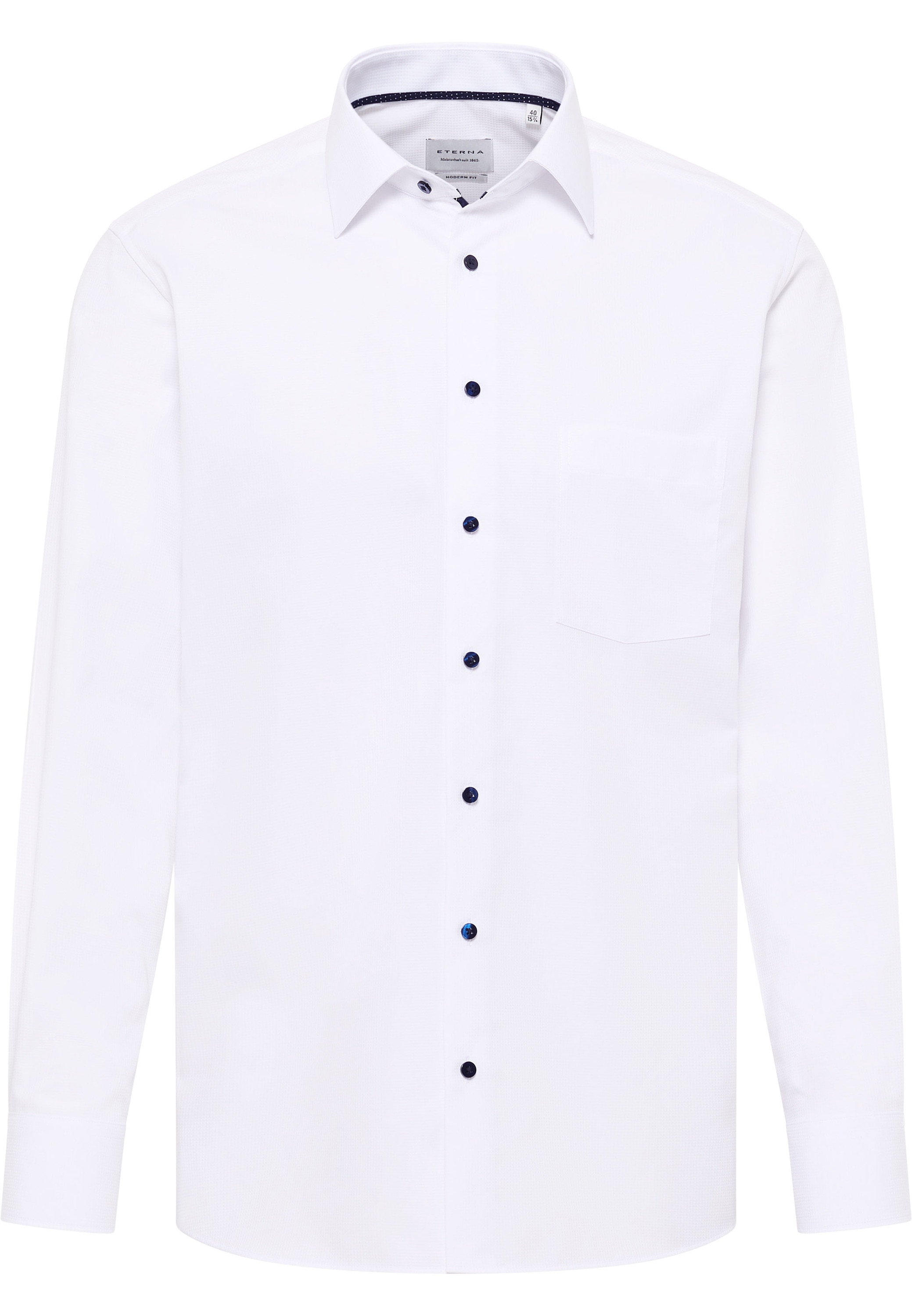 Eterna Langarmhemd »MODERN FIT«, NON IRON (bügelfrei)