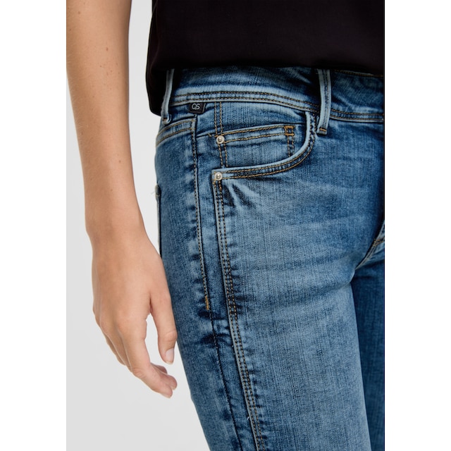 QS 5-Pocket-Jeans, mit Washed-Optik bei OTTOversand