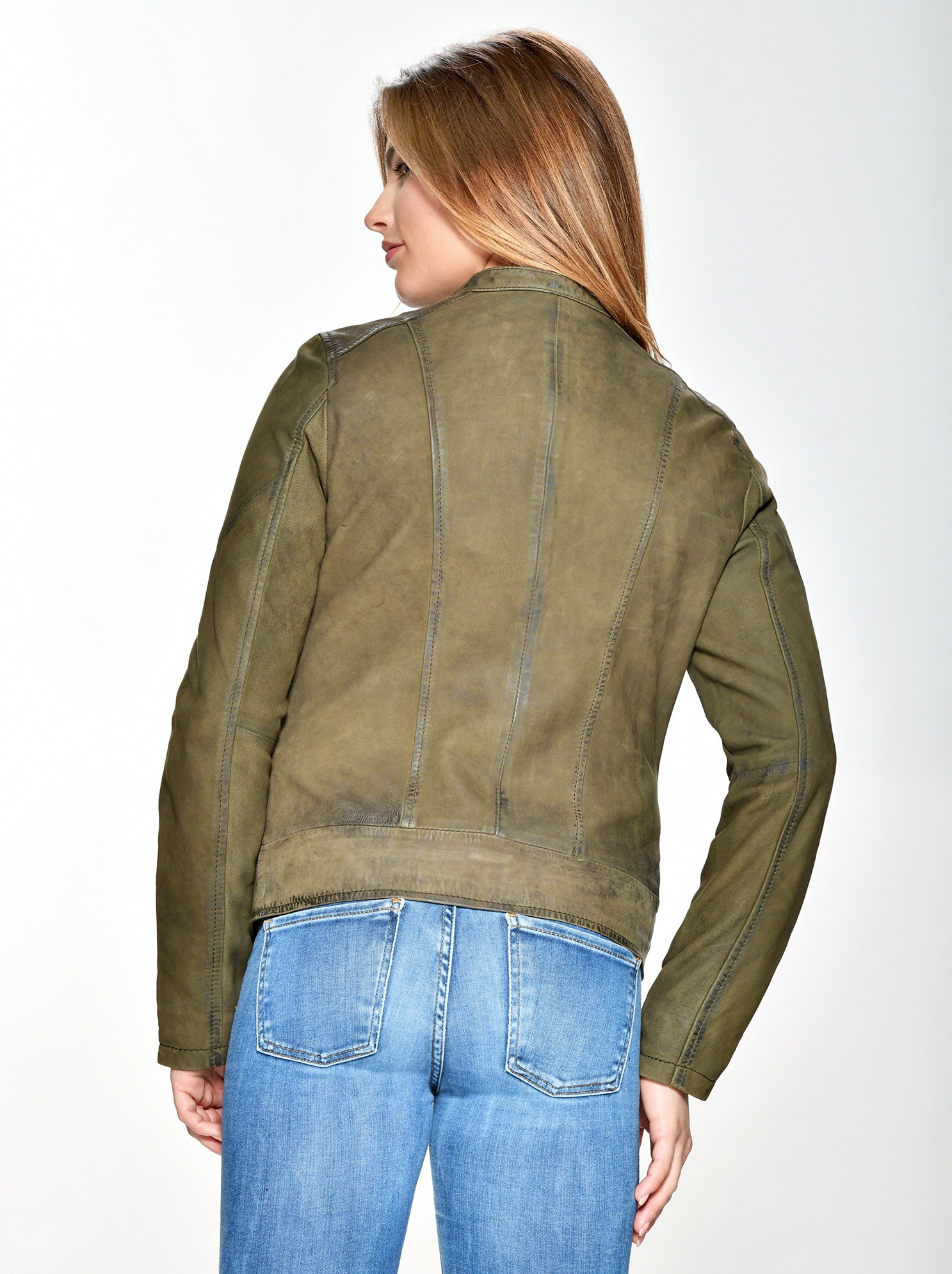 Maze Lederjacke »Lederjacke Avoca«