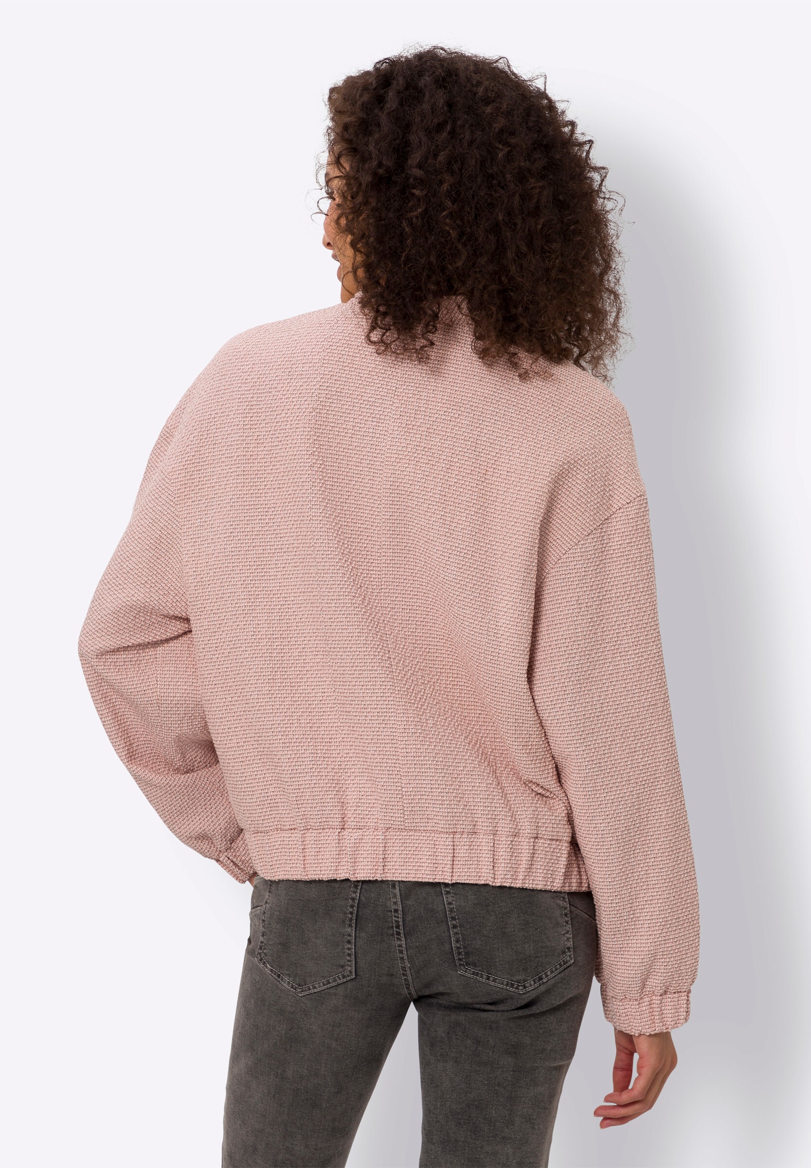 heine Jeansblazer »Blouson Blousonjacke in Bouclé-Qualität«