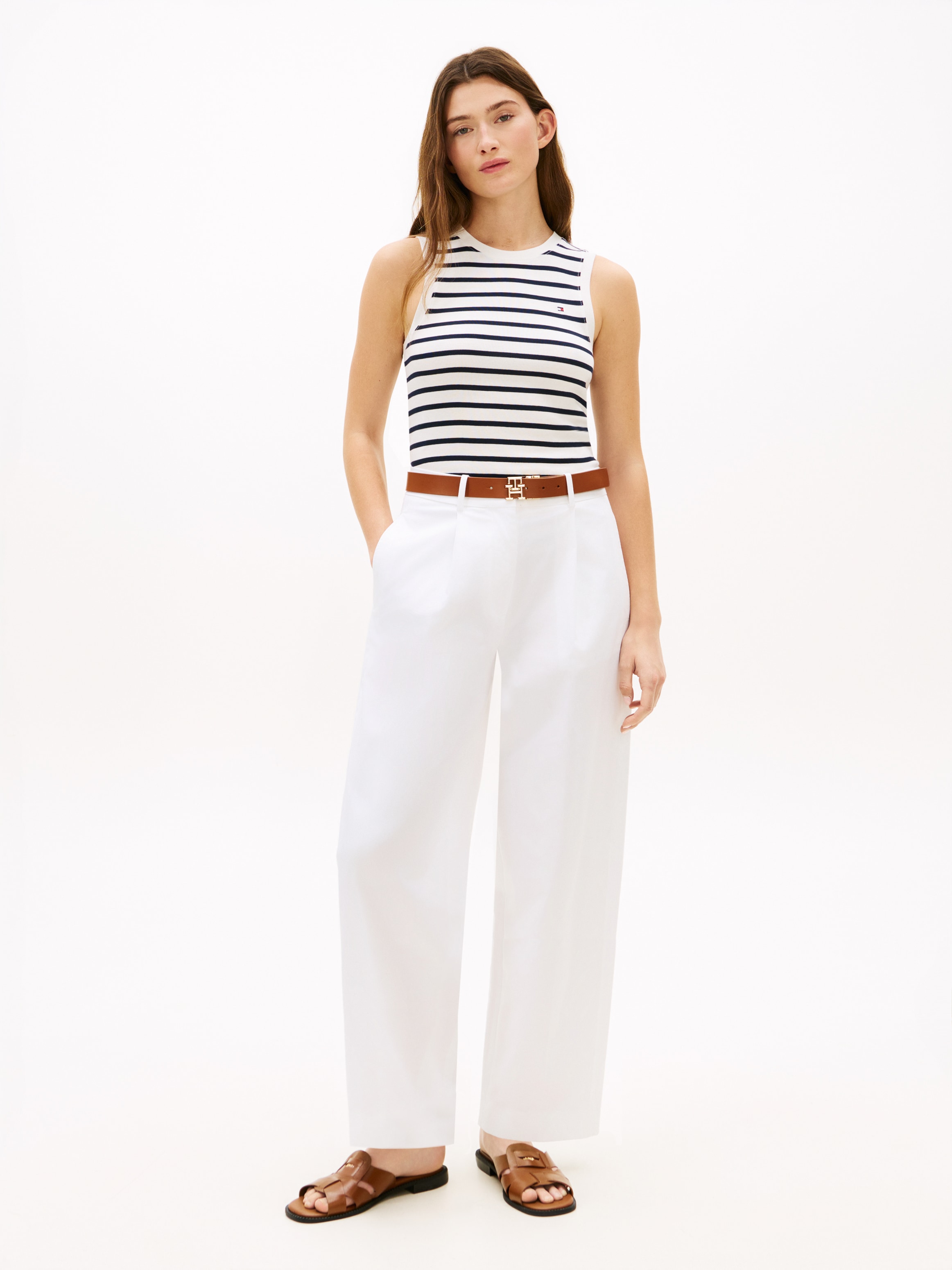 Tommy Hilfiger Funktionstop »SLIM CODY C-NK TANK TOP« mit gerippter Textur, Rundhals