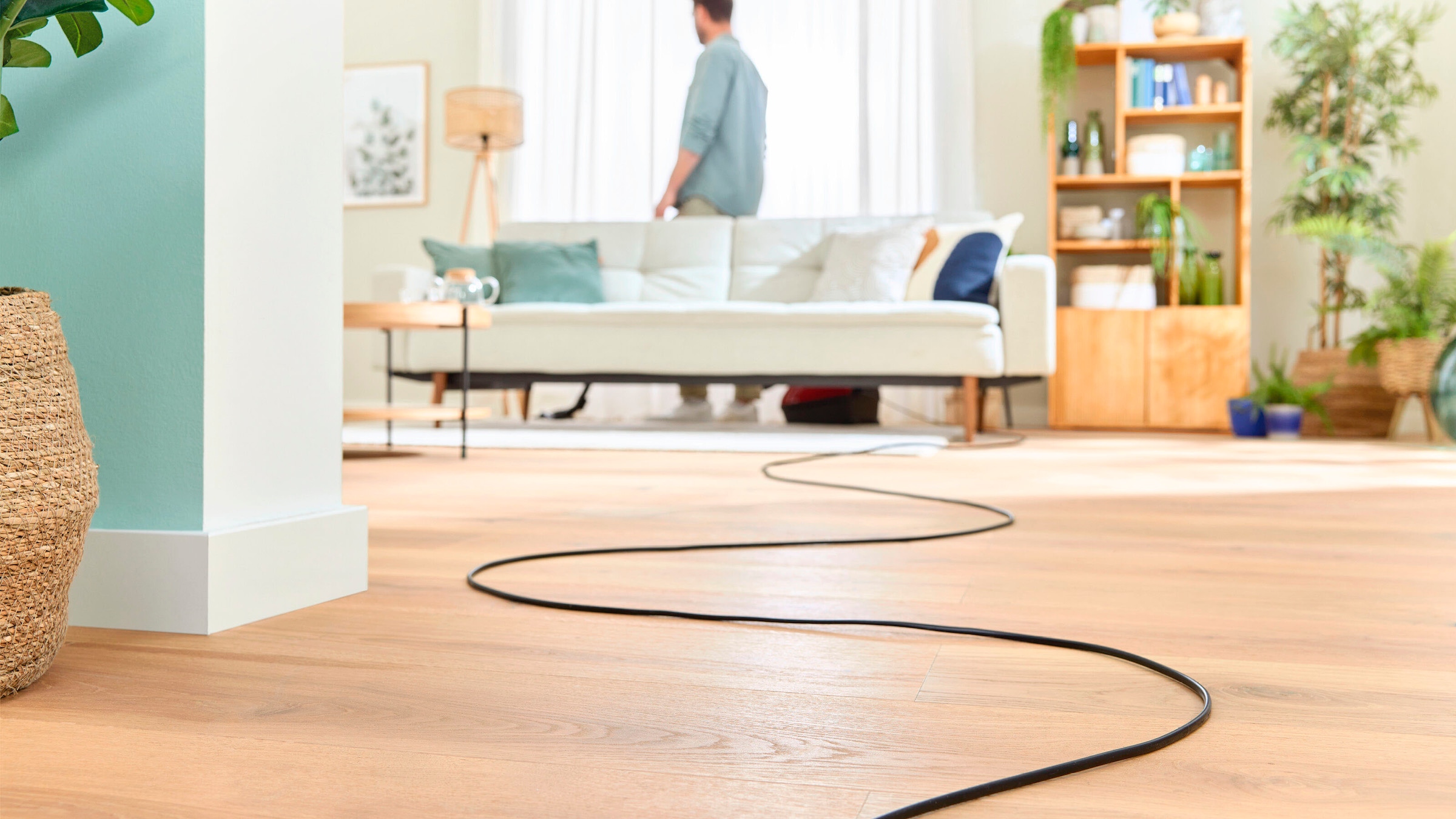 BOSCH Bodenstaubsauger »BGD38RD1H«, 600 W, mit Beutel, aus 30% recyceltem Kunststoff