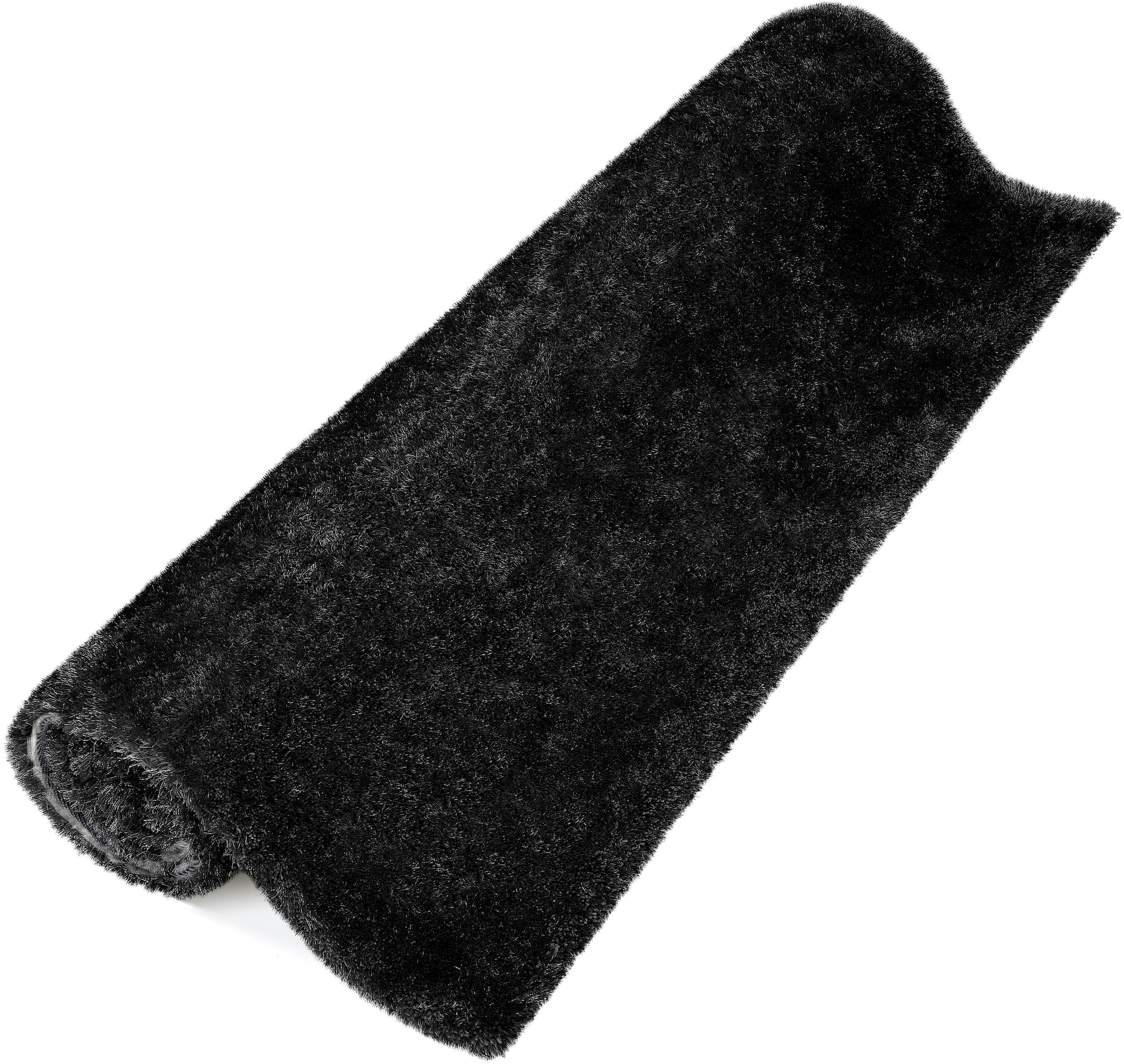 Bruno Banani Teppich »Dana Teppich, besonders weich und kuschelig, Kundenliebling«, rechteckig, 30 mm Höhe, uni, Mikrofaser Teppiche, Wohnzimmer, Schlafzimmer, Esszimmer