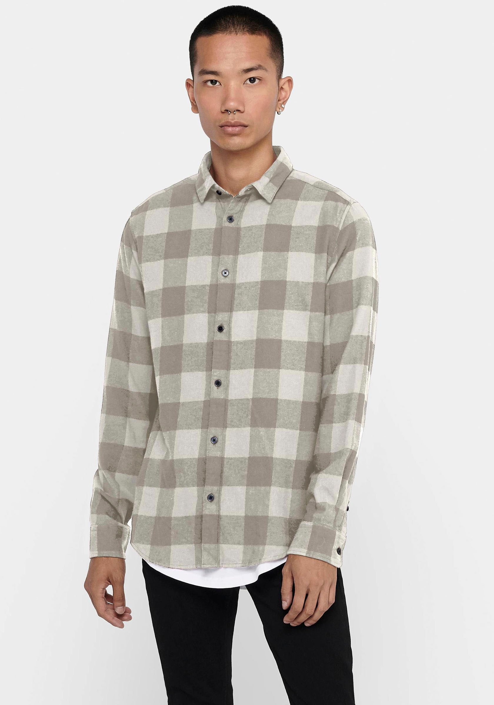 Karohemd »GUDMUND LS CHECKED SHIRT«