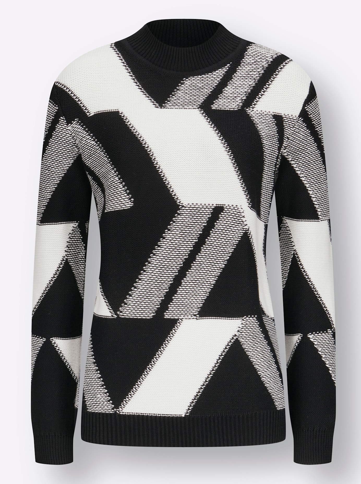 Inspirationen Stehkragenpullover »Pullover«