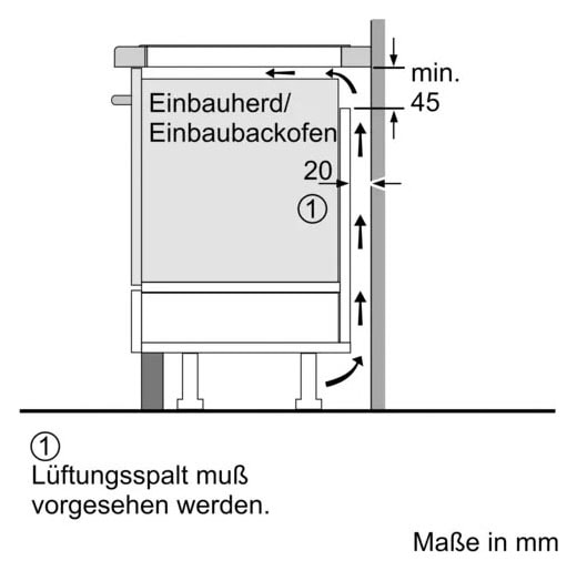 BOSCH Induktions Herd-Set »HEB578BS1«, mit Backwagen, Pyrolyse-Selbstreinigung