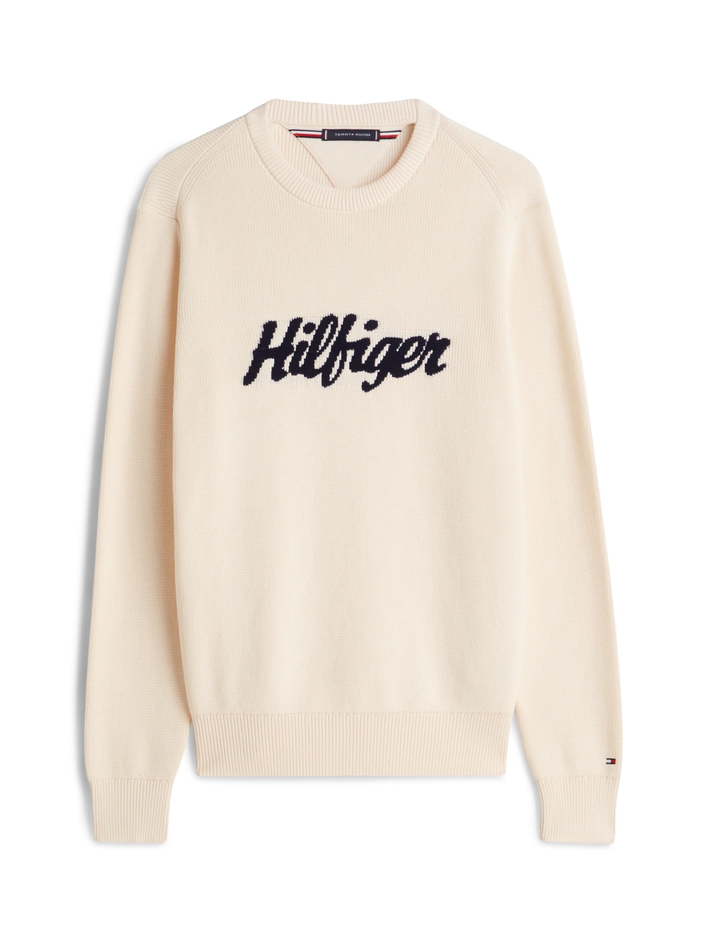 Tommy Hilfiger Rundhalspullover »SEASONAL GRAPHIC COTTON«