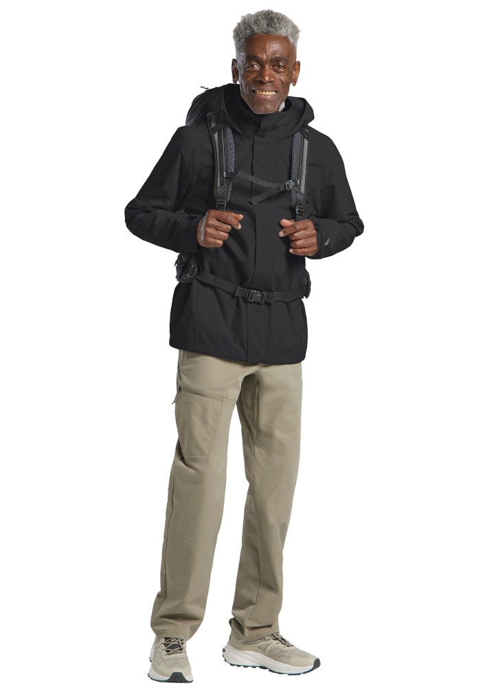 Jack Wolfskin Funktionsjacke »TRAILTIME 2L JKT M« mit Kapuze mit im Kragen verstaubarer Kapuze, wasserdicht, winddicht