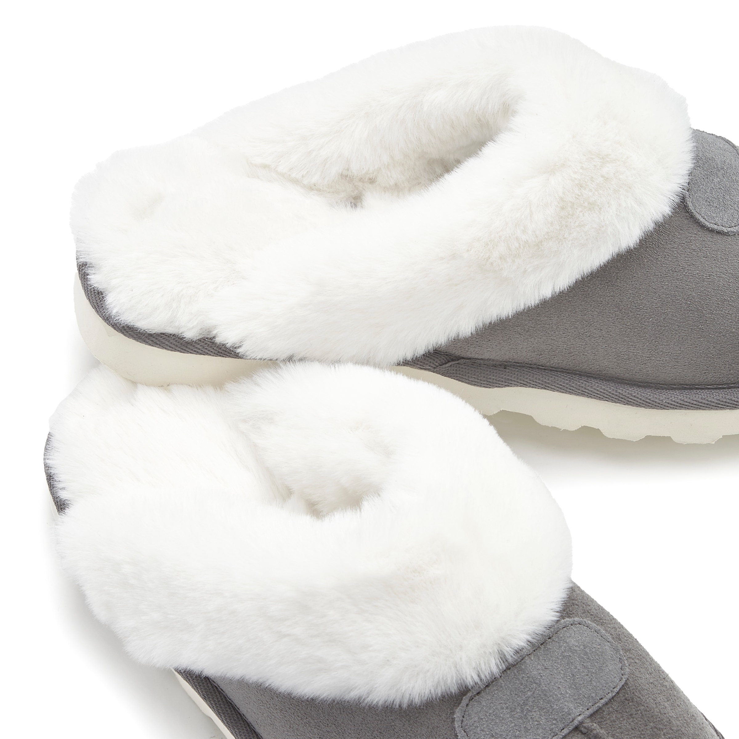 Vivance Dreams Pantolette »Plüsch Hausschuh, Pantoffeln, Clogs, Schlappen, Hausschuh,«  mit Warmfutter VEGAN