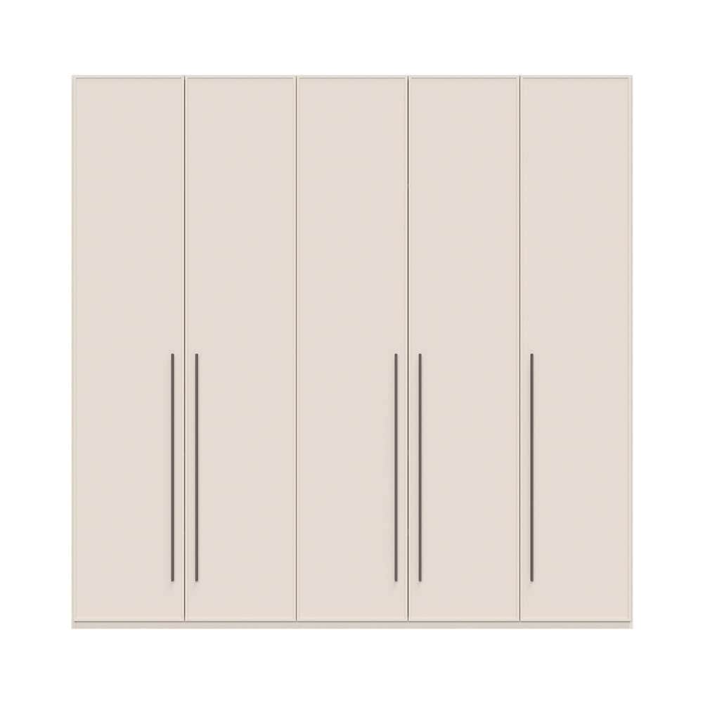 PLACES OF STYLE Drehtürenschrank »Opera mit oder ohne Kranz inkl. LED-Bel. ,B 227,272,317 oder 362 cm« Schrank, UV lackiert, Soft Close Funktion, Höhenverstellbare Füße