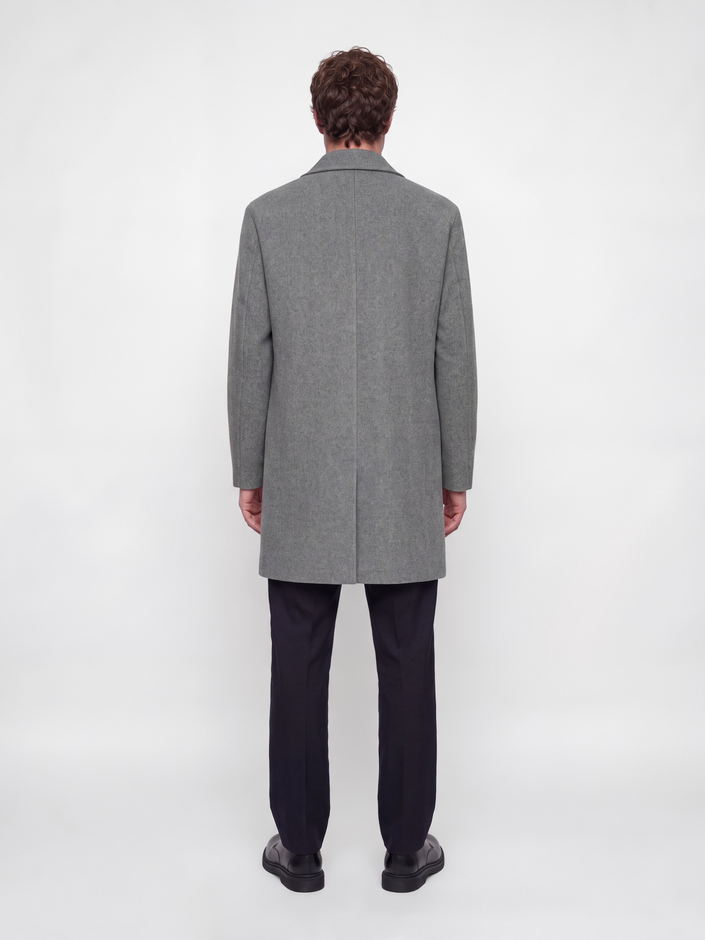 Jack & Jones Kurzmantel »JJEJAMES COAT SN« Kunstfaser, mit Reverskragen