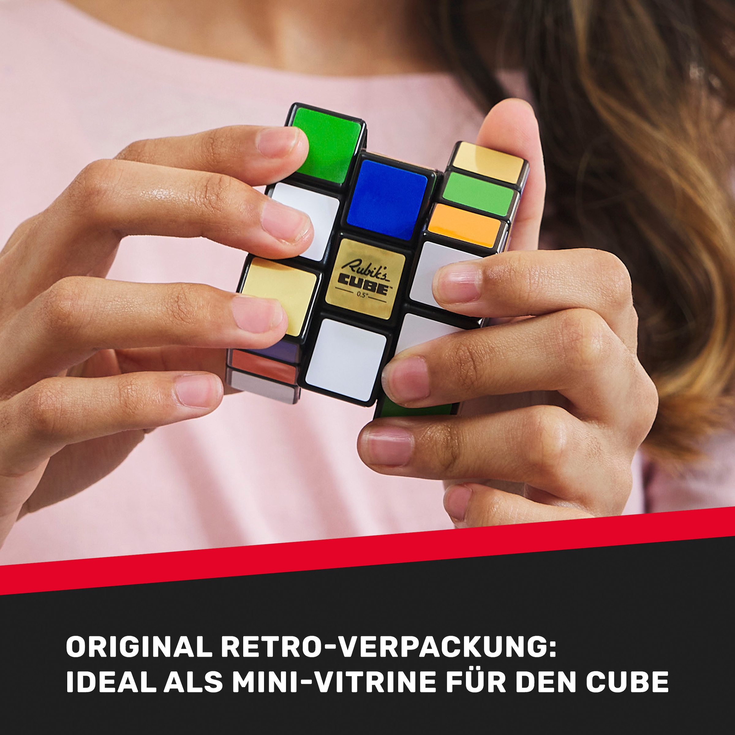 Spin Master Spiel »Rubik's - 3x3 Retro Cube - 50th Anniversary«