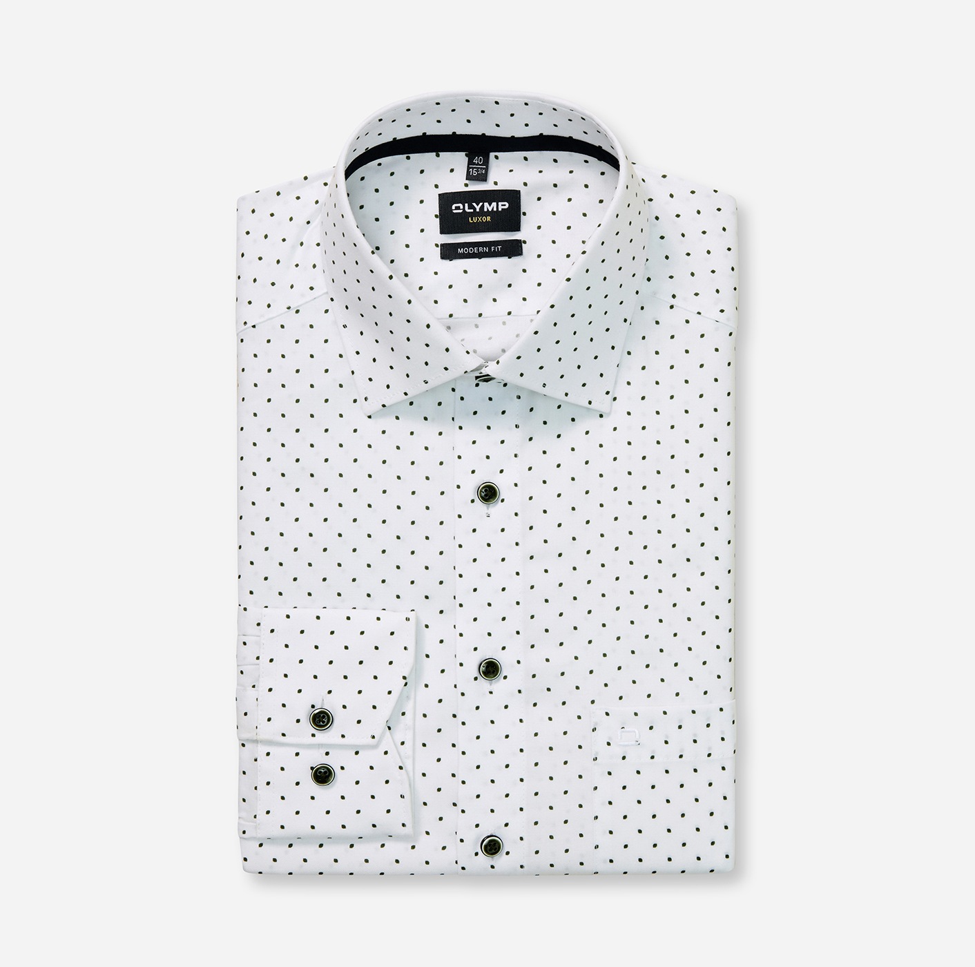 OLYMP Langarmhemd »Luxor« bügelfrei, formbeständig