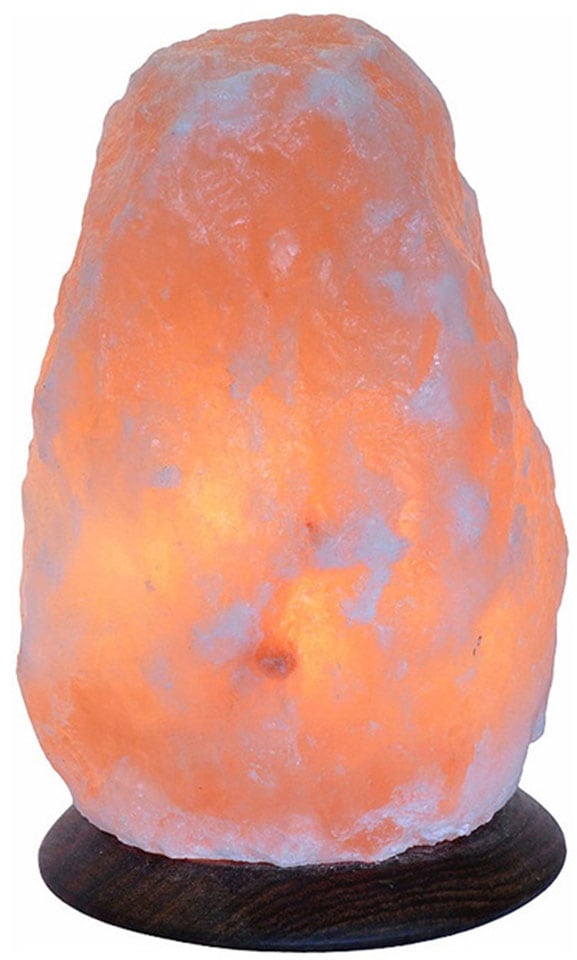 Handgefertigt kg HIMALAYA »Rock«, ca.1,7 OTTO Salzkristall jeder bestellen - DREAMS Stein aus SALT ein online Unikat, Salzkristall-Tischlampe bei