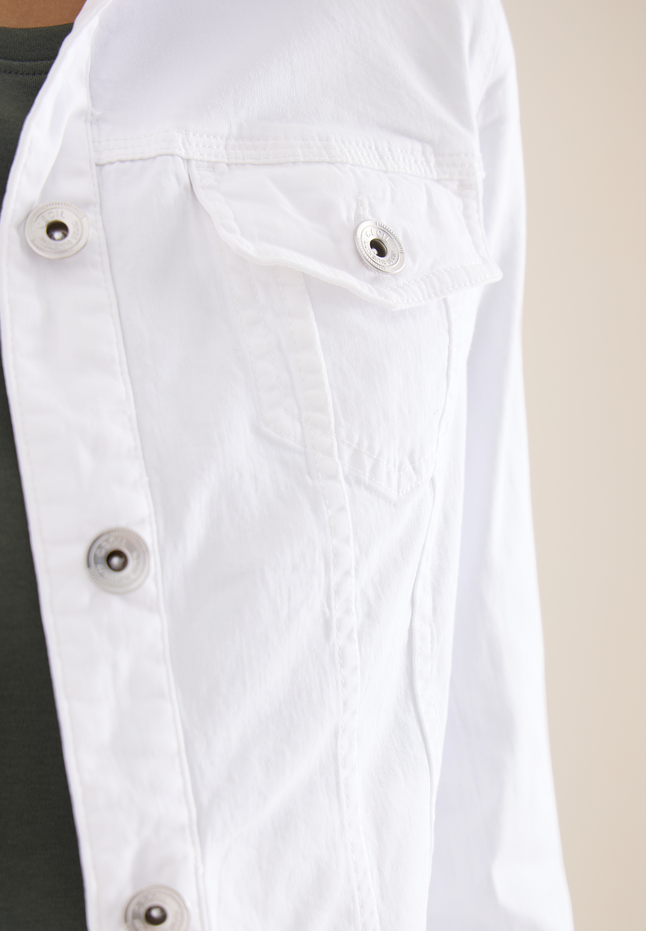 Cecil Jeansjacke mit Brust Taschen