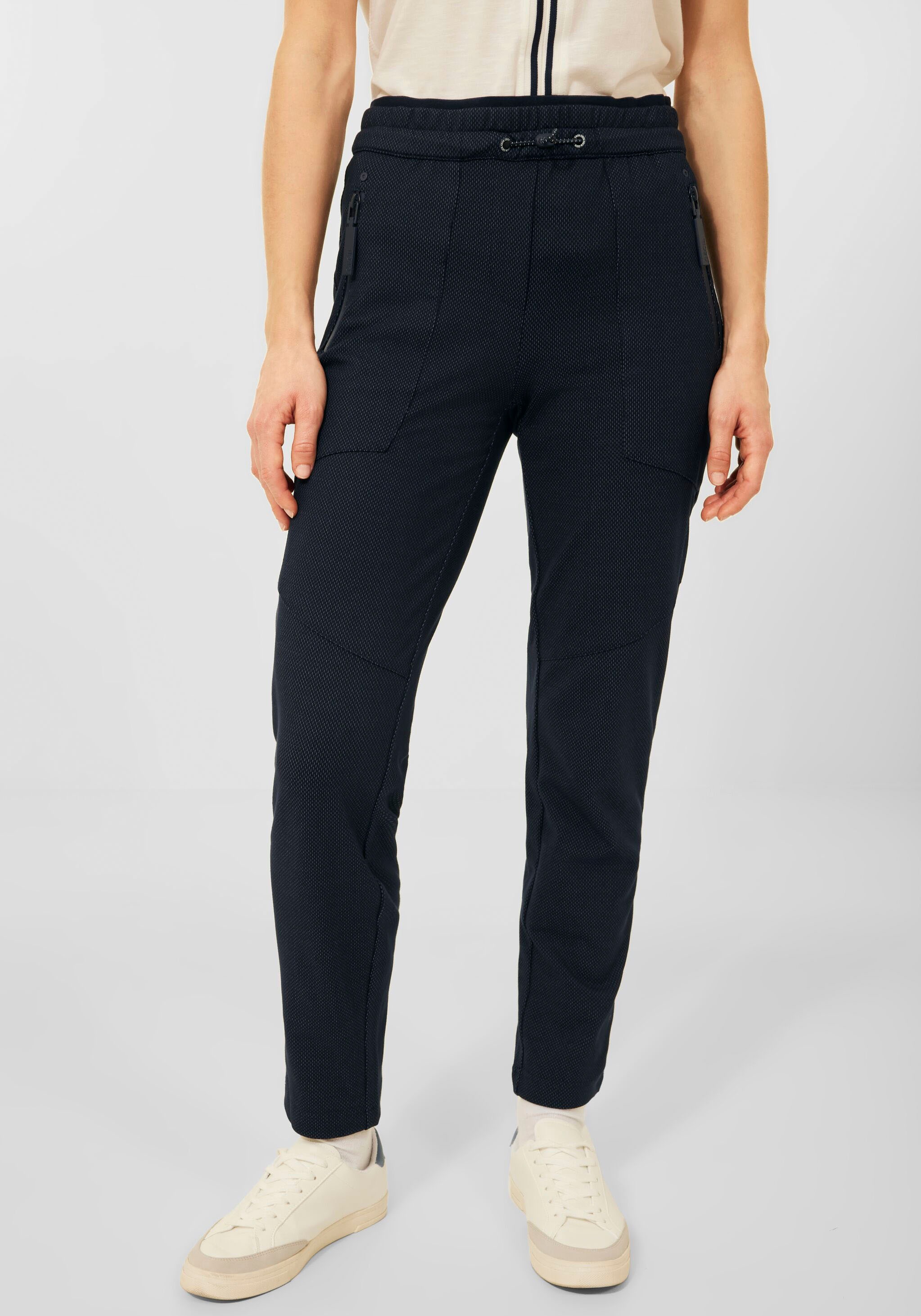 Cecil Sweathose »Style Tracey«, mit Ziernähten