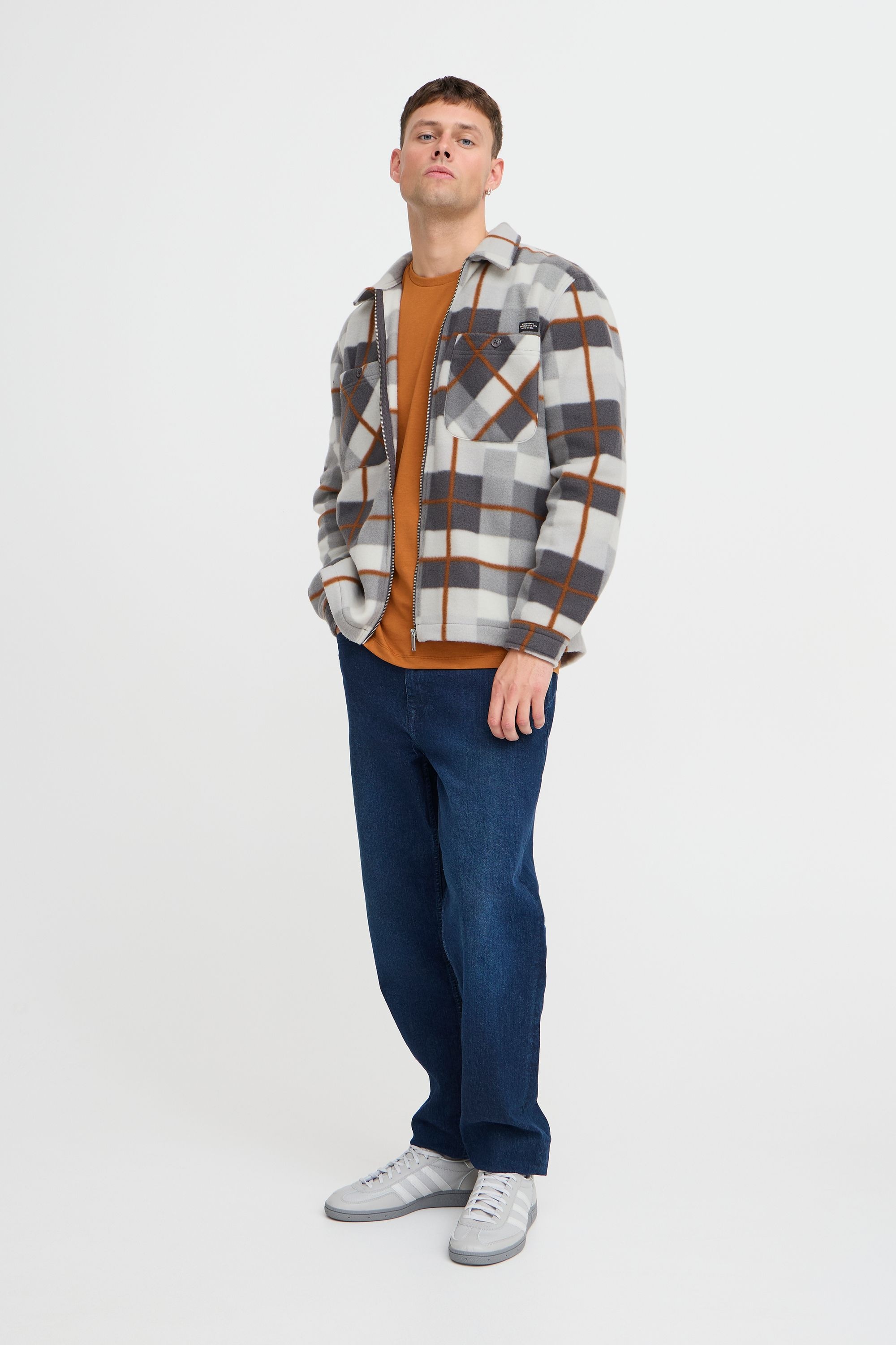 Blend Kurzjacke »Übergangsjacke BHShirt Fleece«, ohne Kapuze
