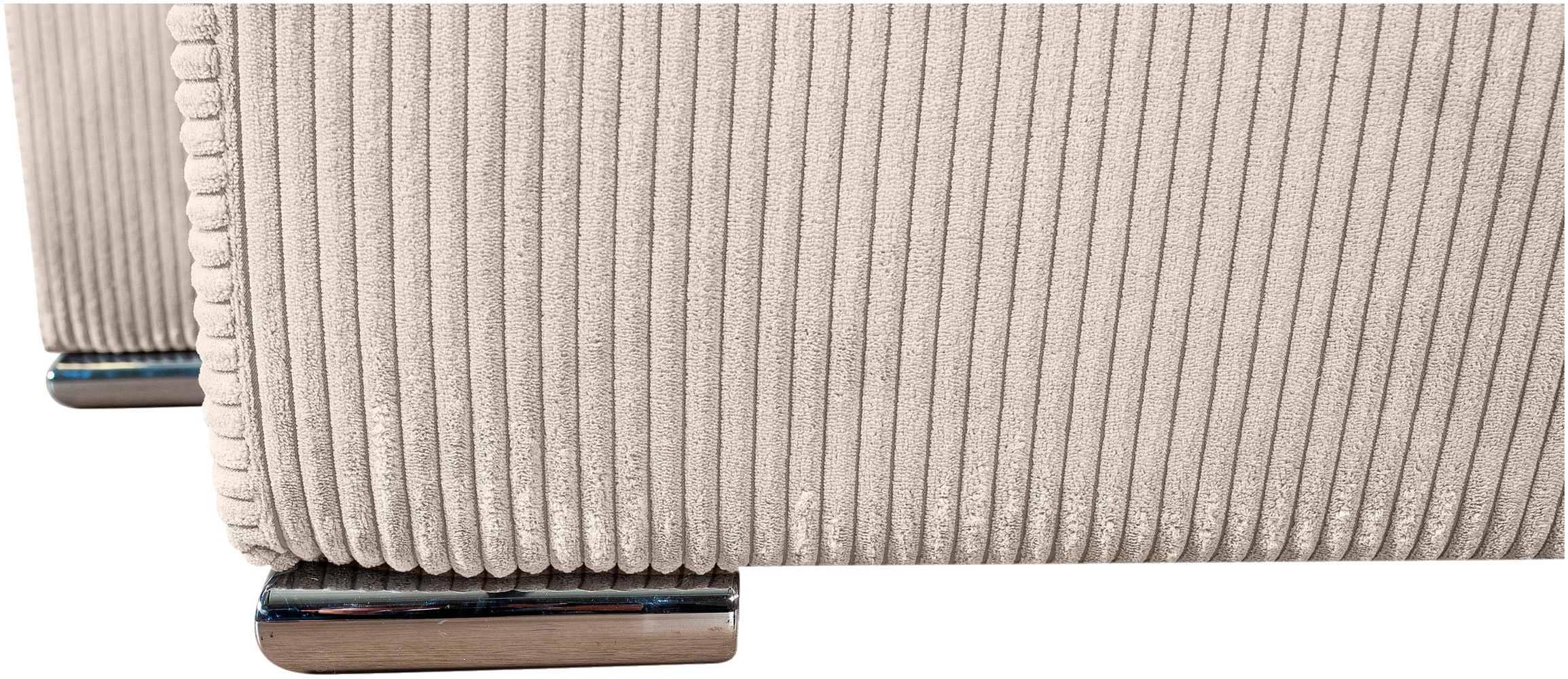 COLLECTION AB Wohnlandschaft »Paola U-Form«, mit Schlaffunktion, Stauraum, Zierkissen und Bonnellfederkern, Cord