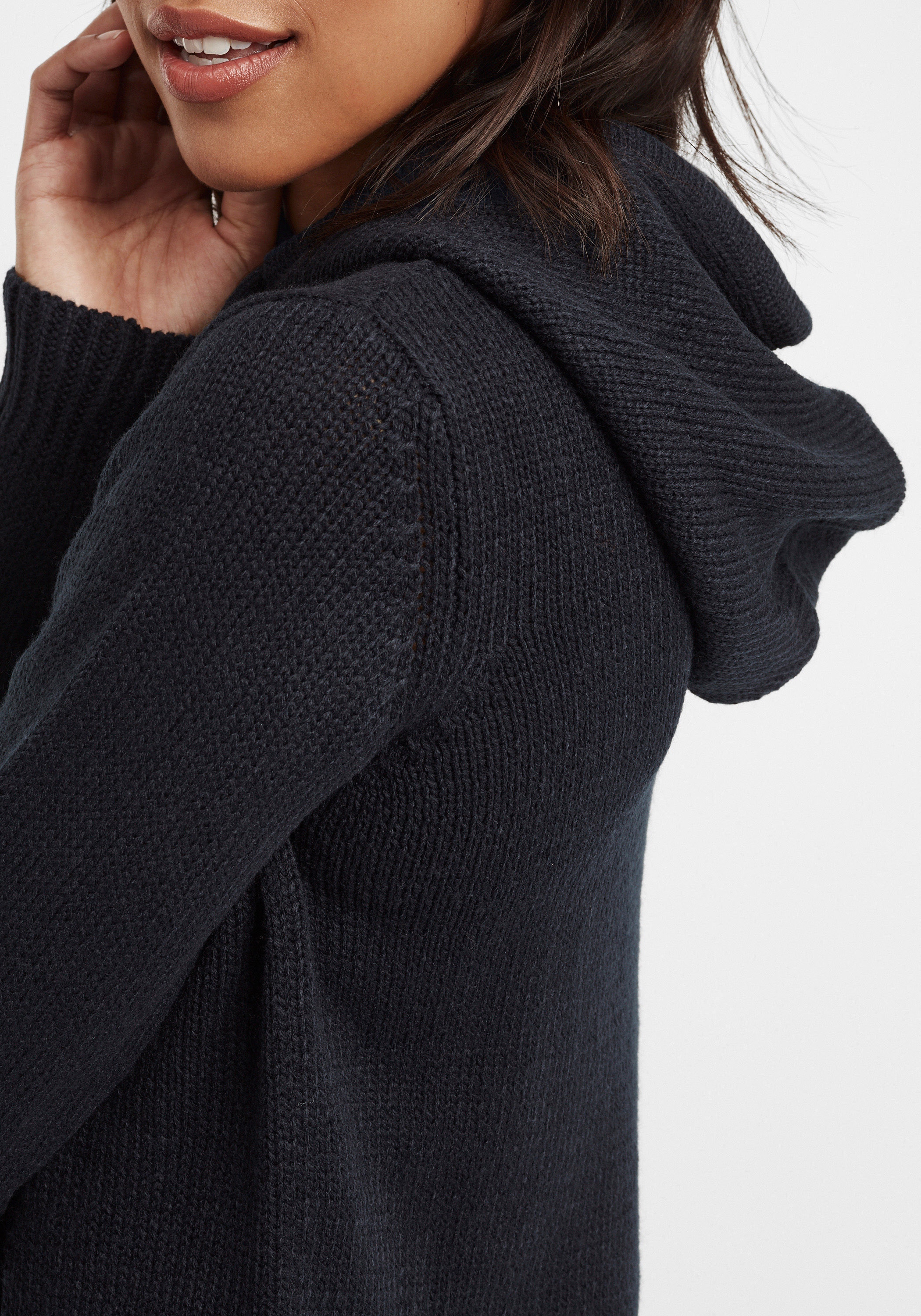 OXMO Strickjacke »Strickpullover OXCable«