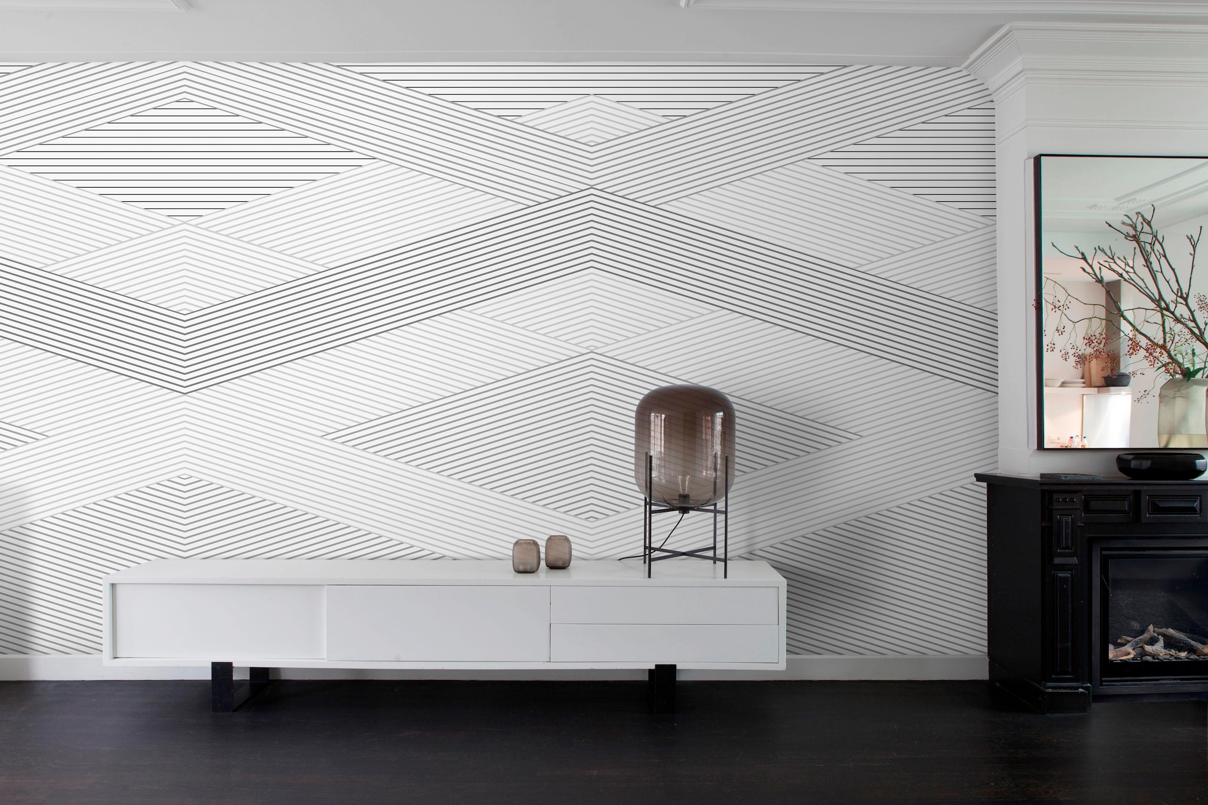 Rasch Fototapete »Young Artists« gemustert | geometrisch glatt