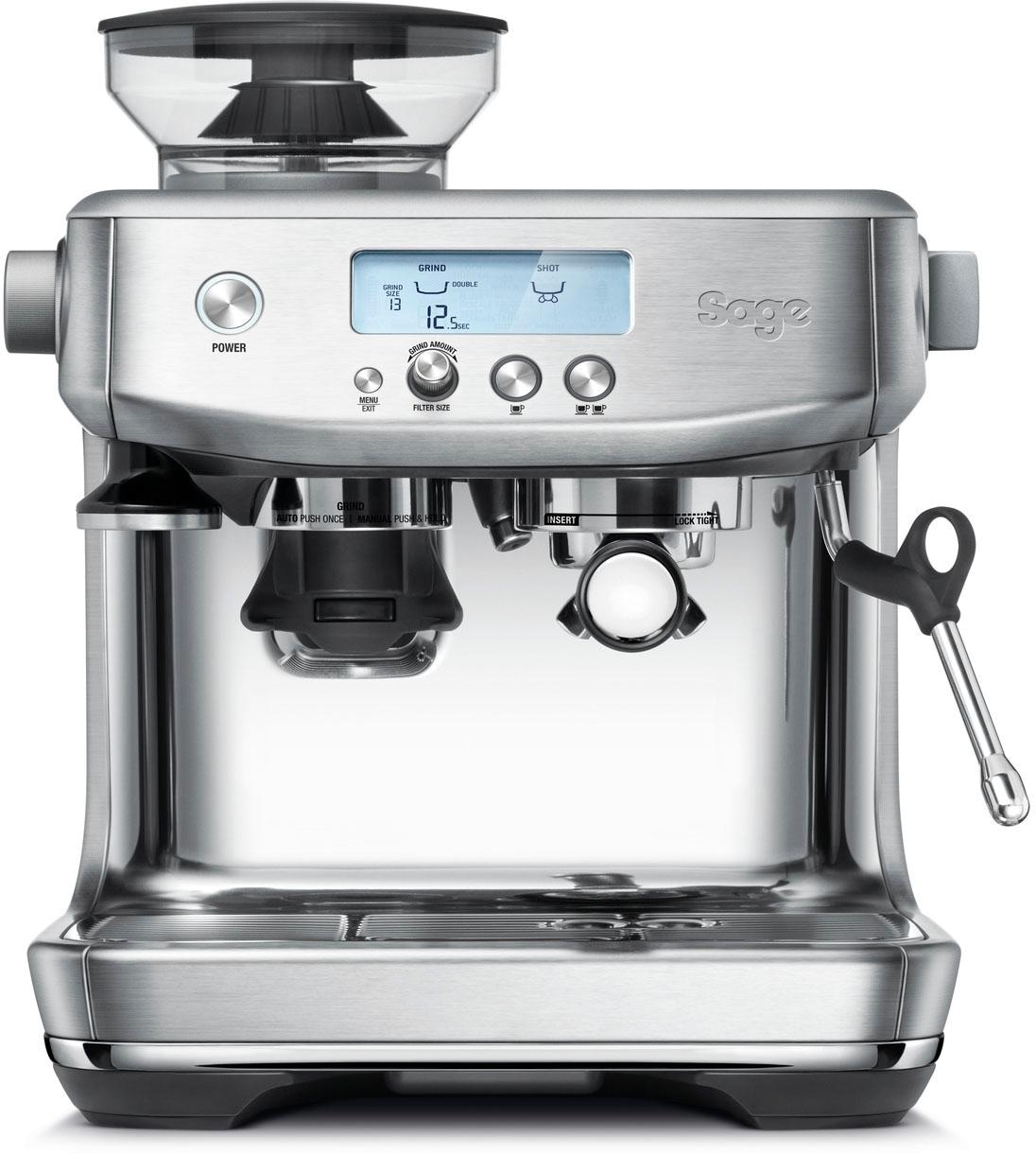 Sage Espressomaschine »»The Barista Pro, SES878BSS4EEU1««, Gebürstetes Edelstahl