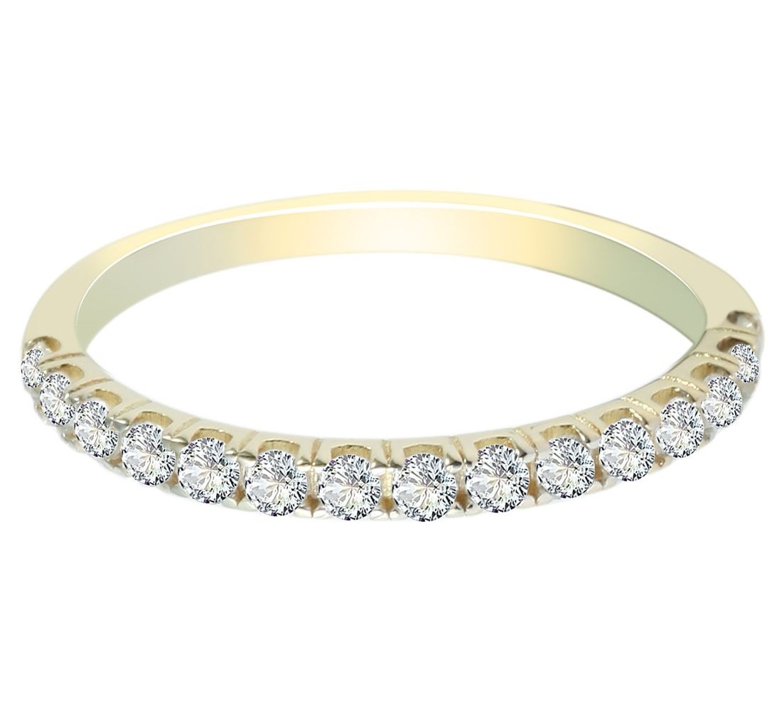 Adelia´s Fingerring »Adelia's Damen Ring aus 333 Gold mit Zirkonia«