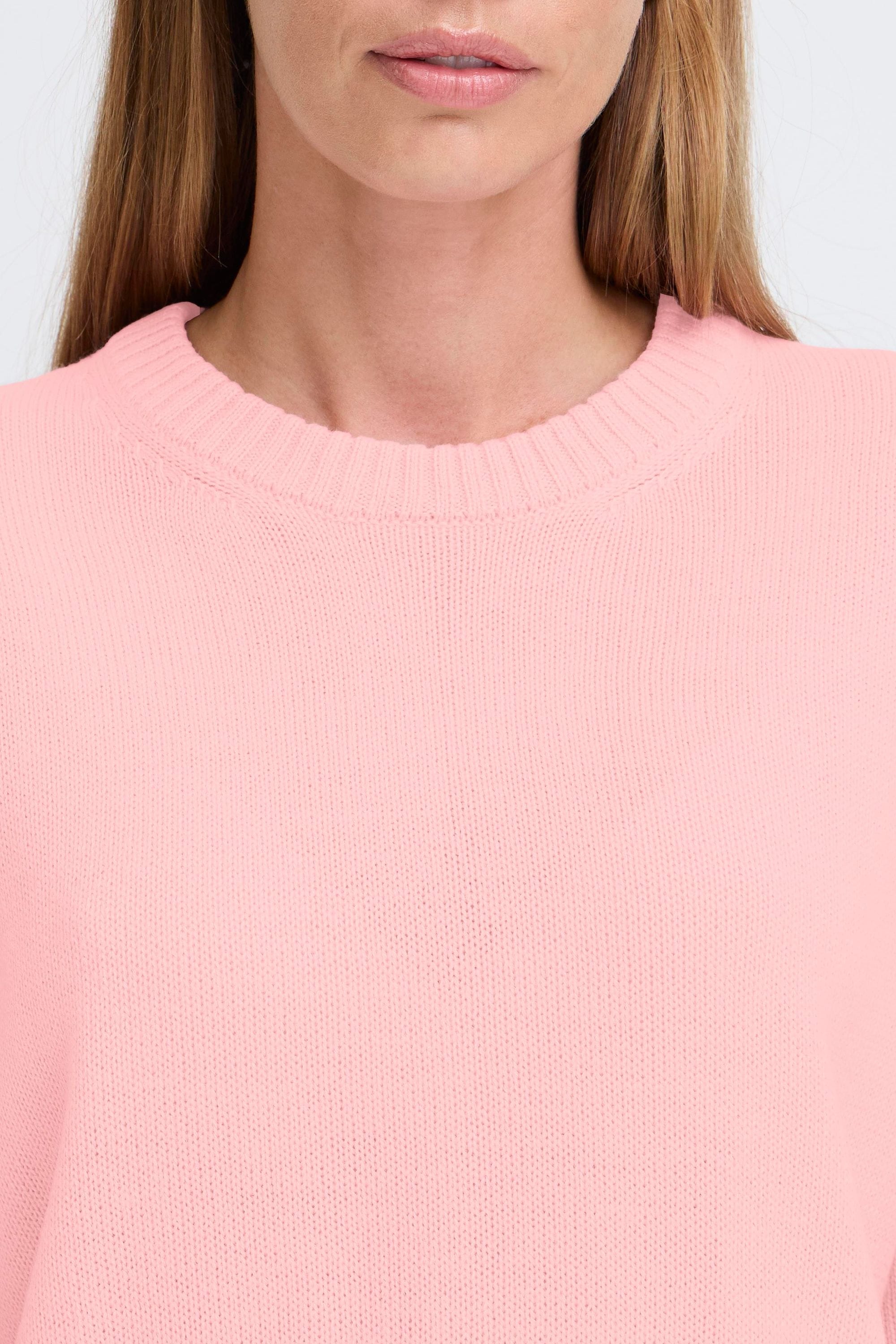 OXMO Strickfleece-Pullover »Strickpullover OXISAMSON«
