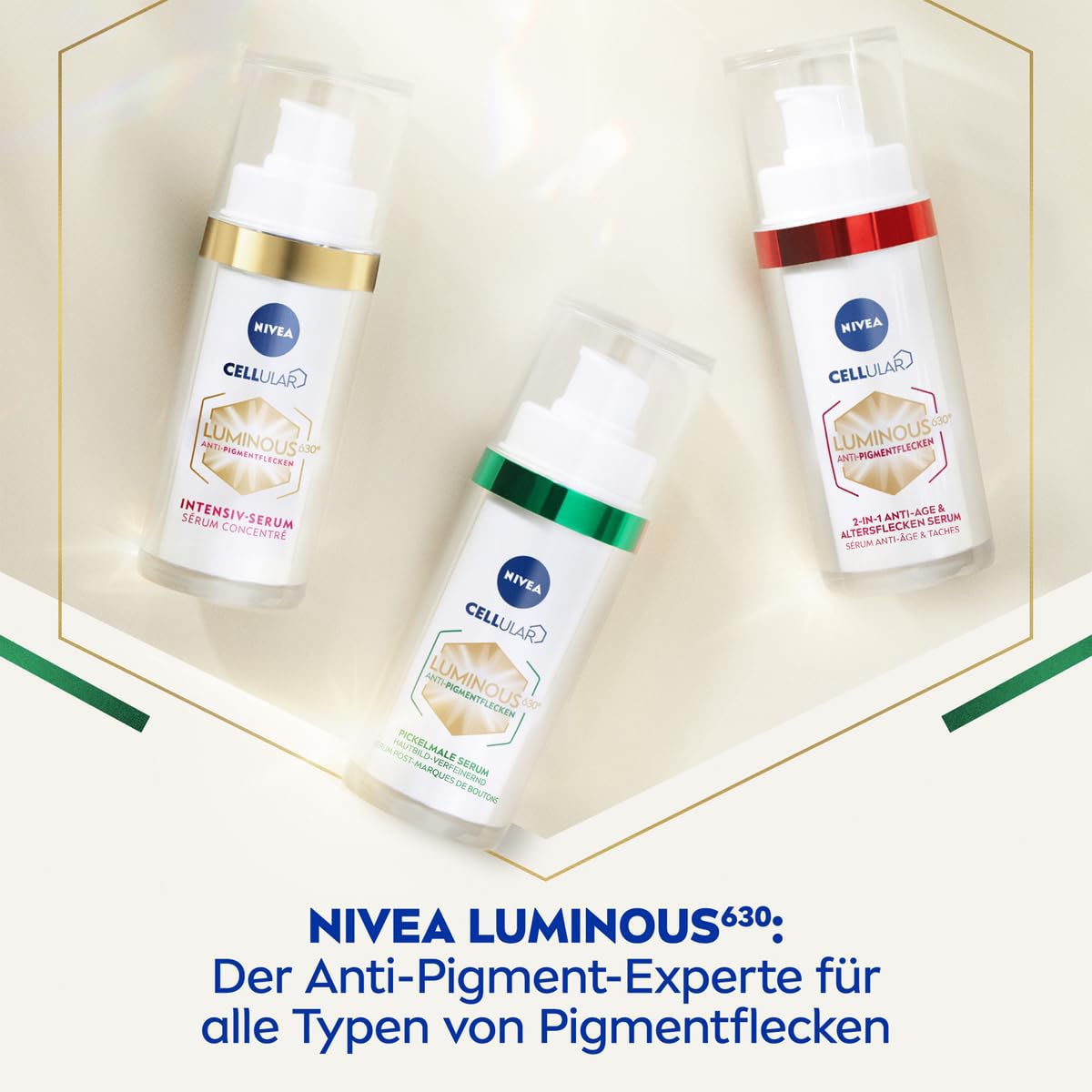 Nivea Gesichtsserum »LUMINOUS630 Anti-Pigmentflecken Pickelmale Serum«