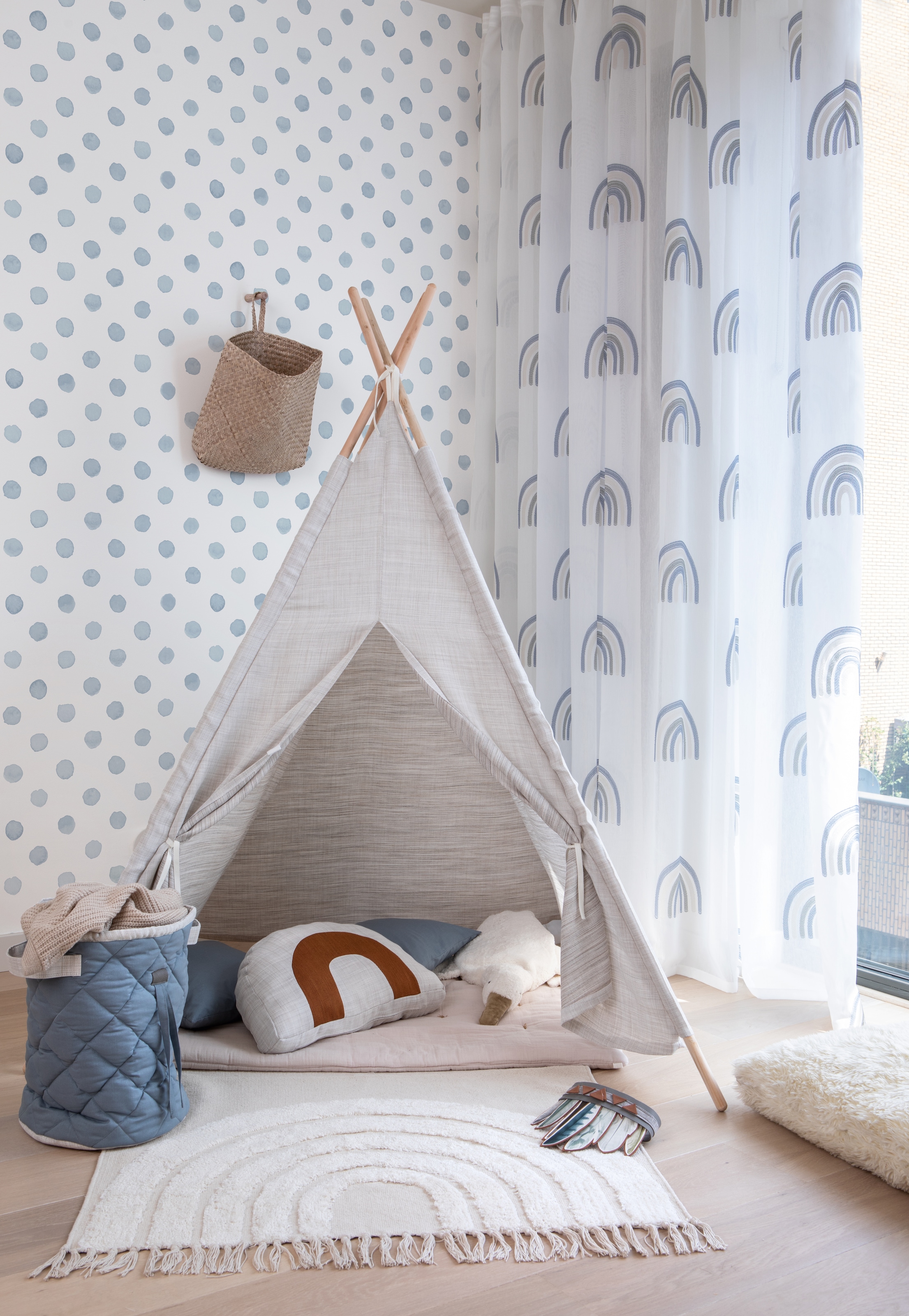 Rasch Vliestapete »Bambino XIX« Mit Punkten leicht gekörnt