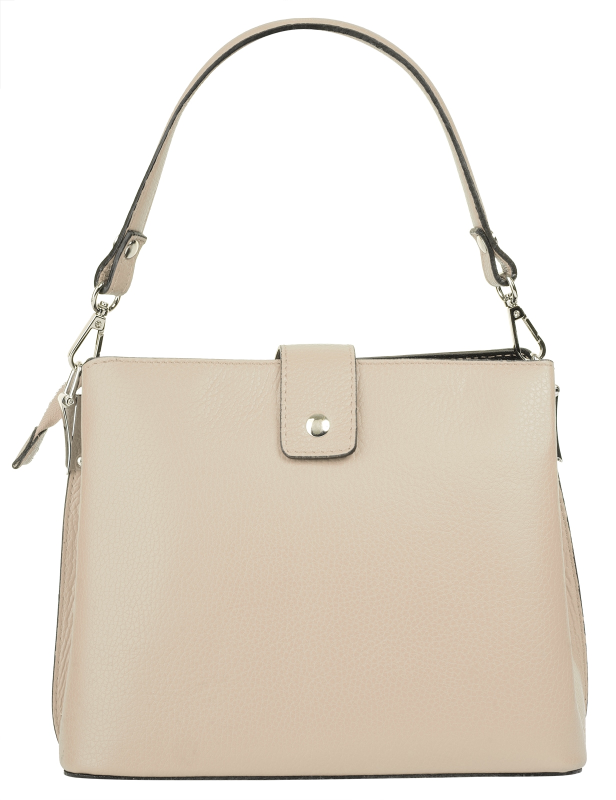 Cluty Henkeltasche, echt Leder, Made in Italy