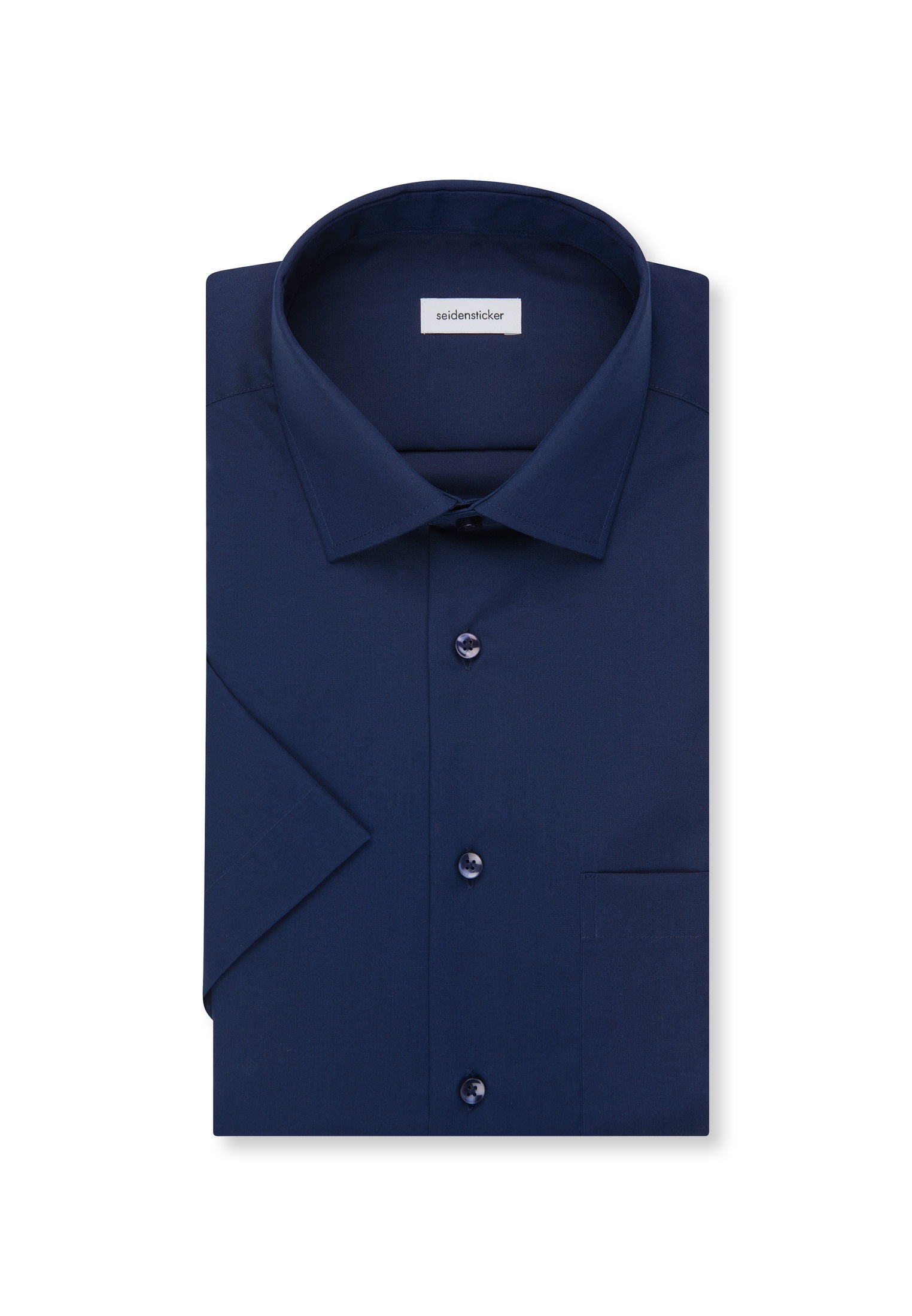 seidensticker Businesshemd »Schwarze Rose« Regular 1/2 Kentkragen Uni