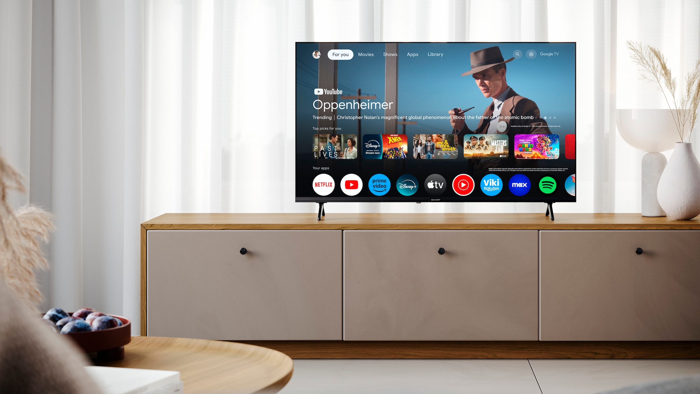 Sharp LED-Fernseher »2T-C40GFx«, Full HD, Google TV-Smart-TV