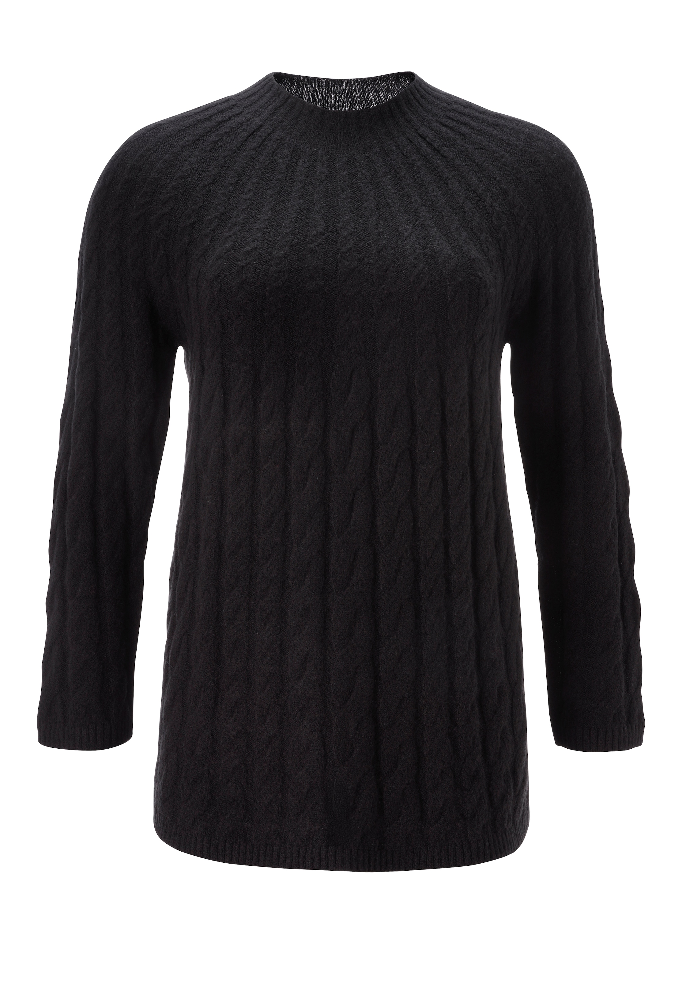 Aniston PLUS Strickpullover mit edlen Zopfstrickmuster - NEUE KOLLEKTION
